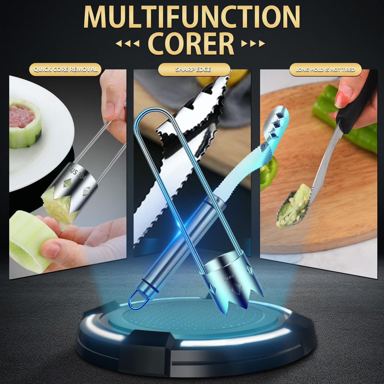 Juego de Sacadores de Frutas y Verduras Miocololy - 2 Piezas