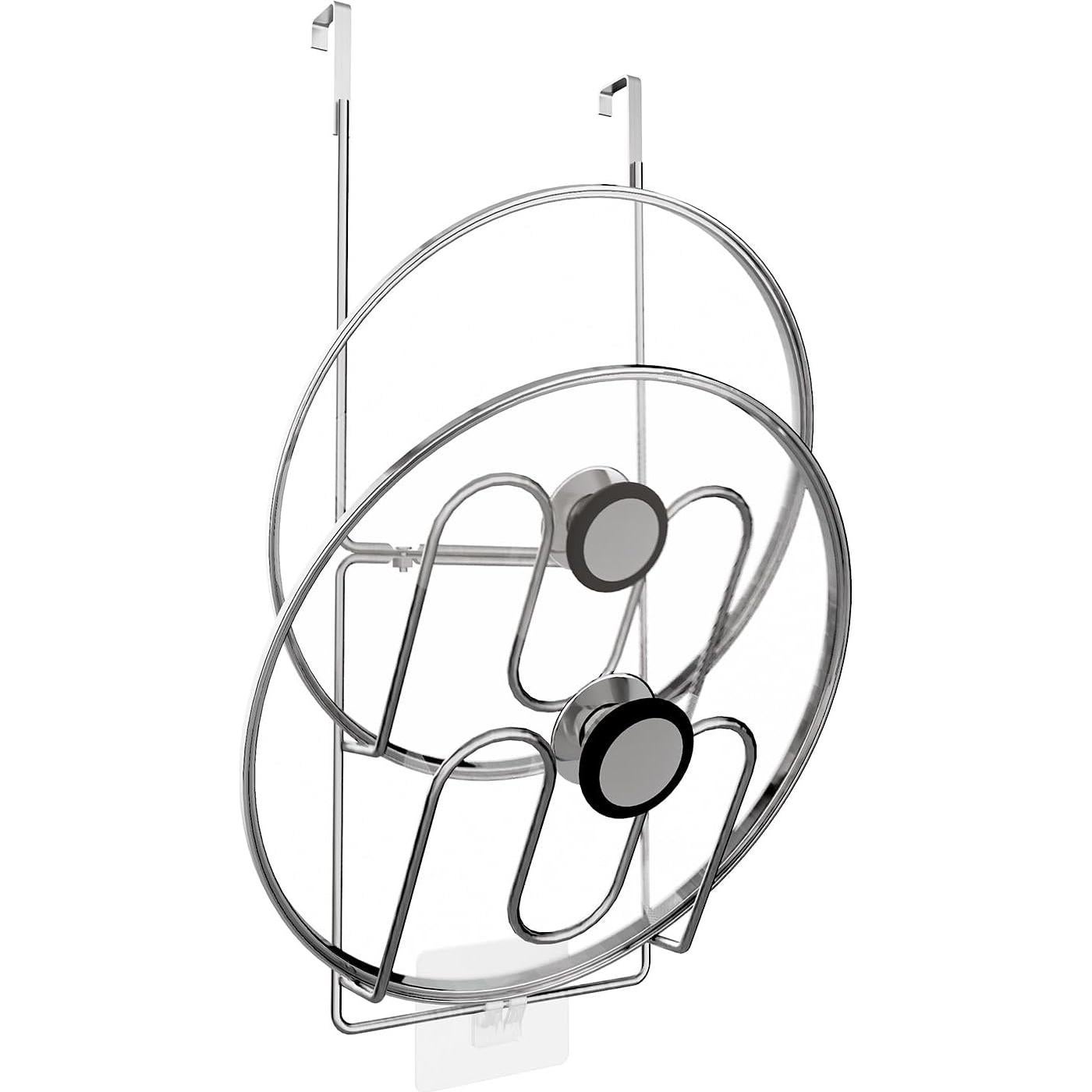 Organizador de Tapa de Olla QIHS Doble Capa Acero Inoxidable