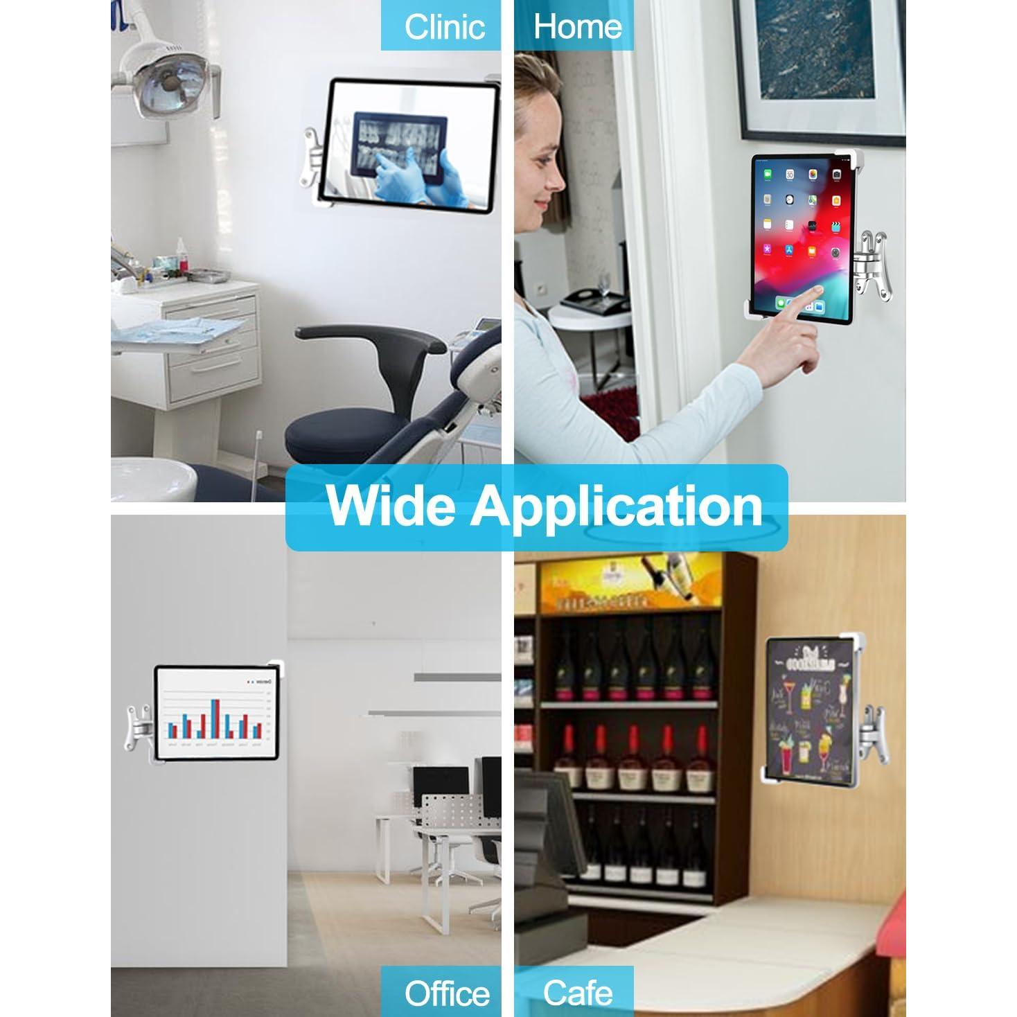 Soporte de Pared para Tabletas Woleyi Anti-Robo 36.8x22.9cm