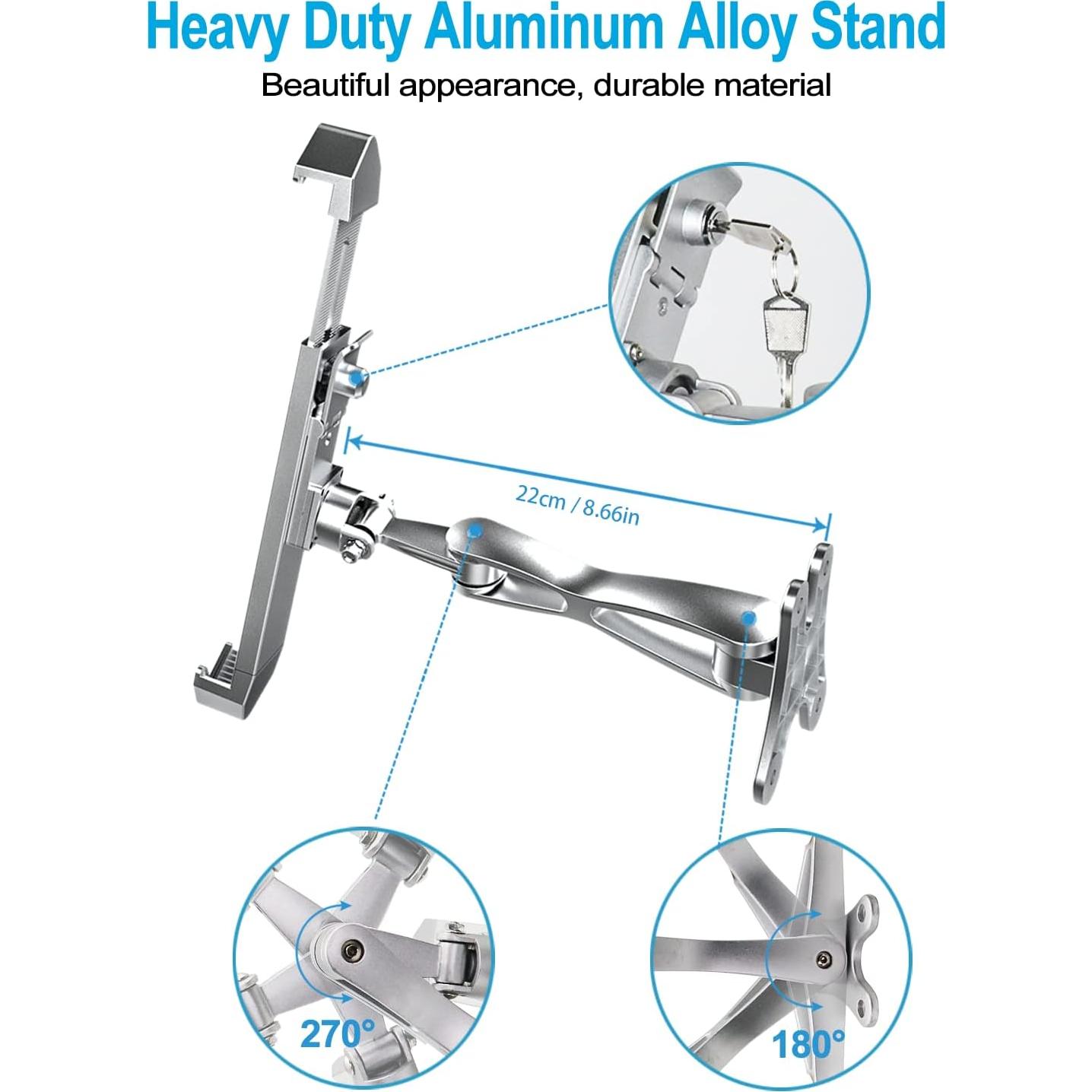 Soporte de Pared para Tabletas Woleyi Anti-Robo 36.8x22.9cm