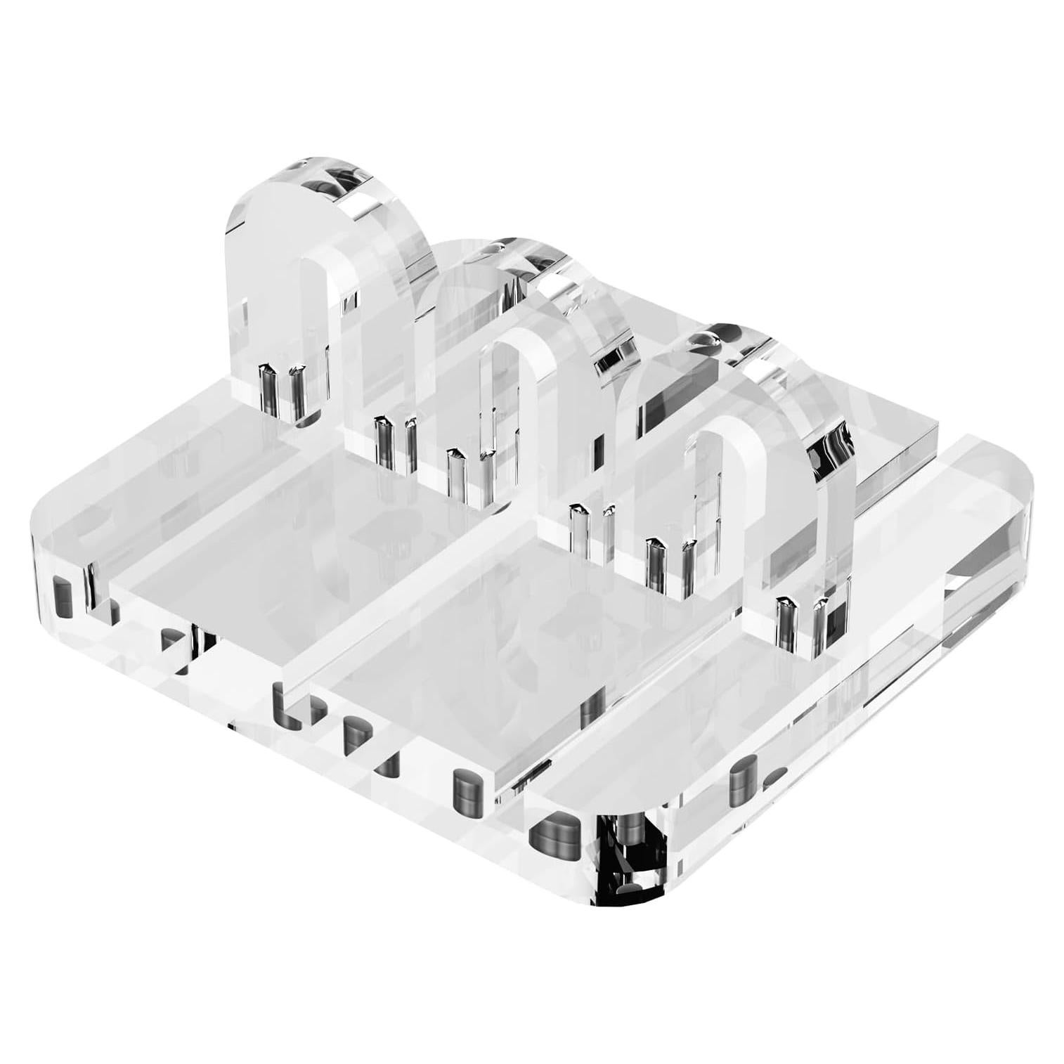 Organizador de Cuerda Acrílico MaybeRain 8x8 cm Transparente