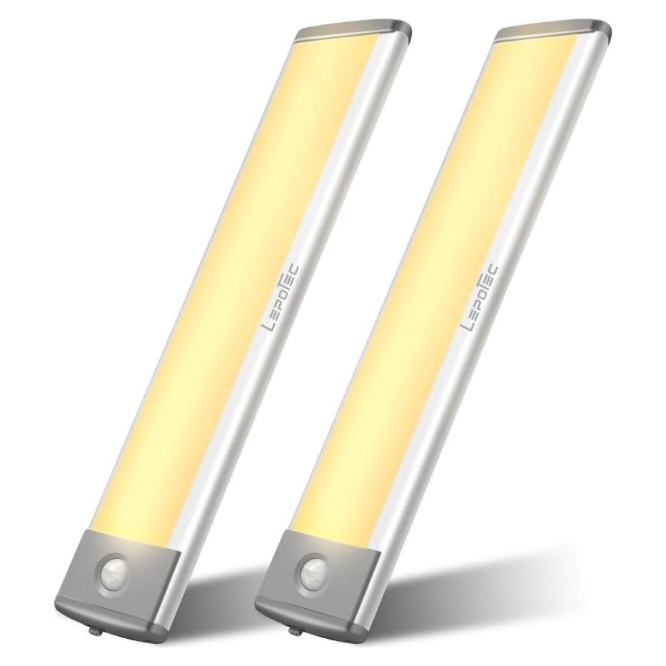 Luz LED Lepotec 30 con Sensor de Movimiento Recargable 2P