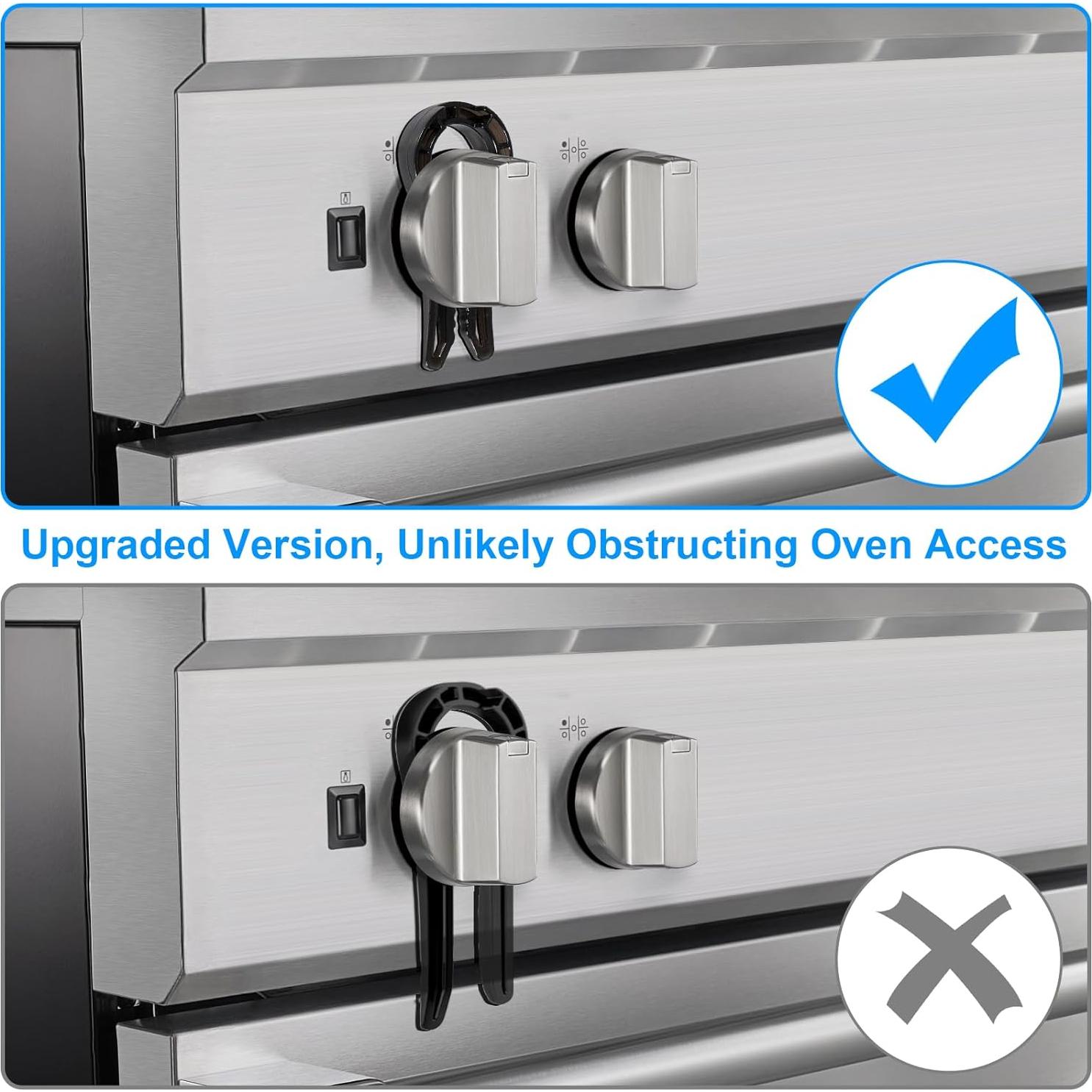 Bloqueos de Perillas de Estufa a Gas Seguridad Niños 5 Pzas