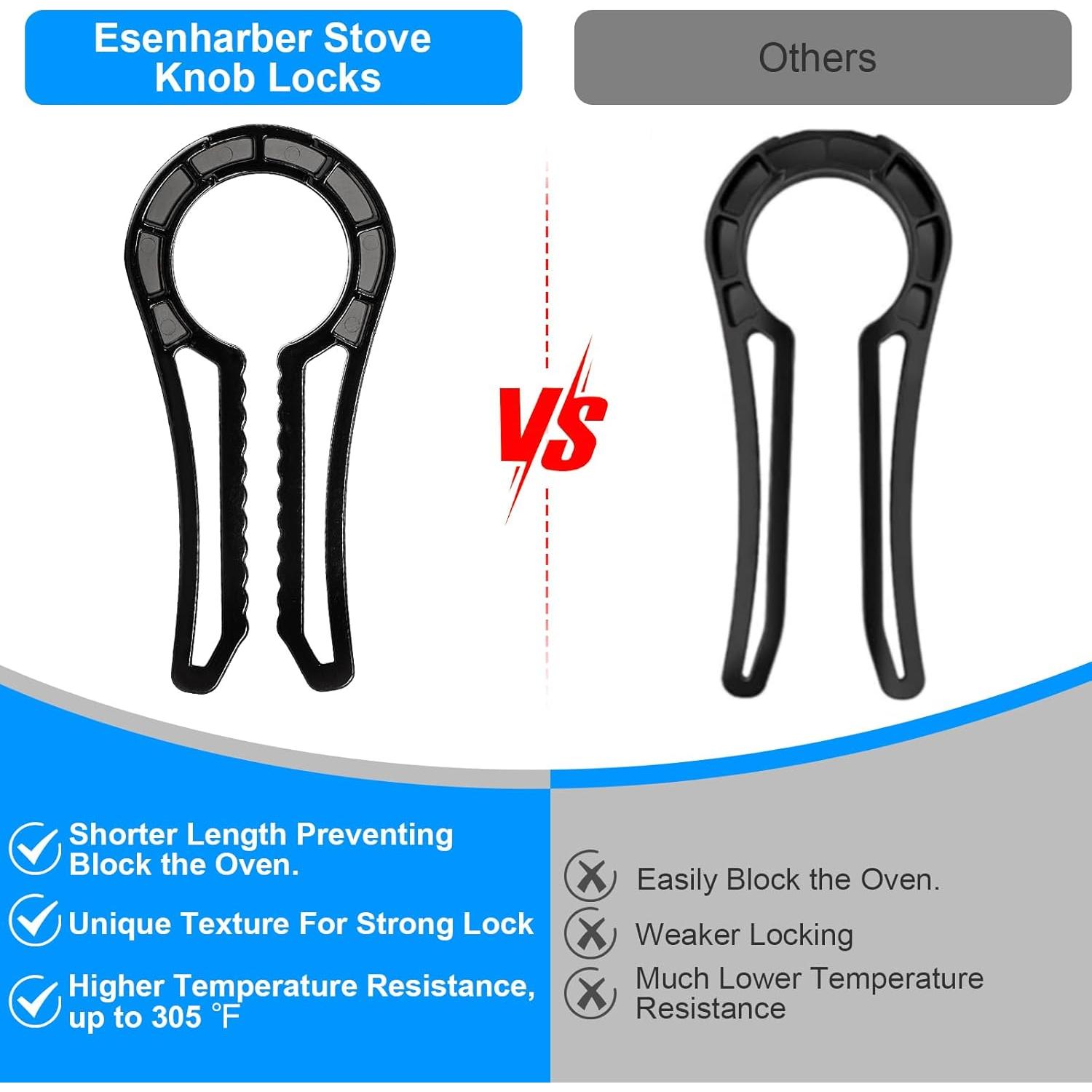 Bloqueos de Perillas de Estufa a Gas Seguridad Niños 5 Pzas