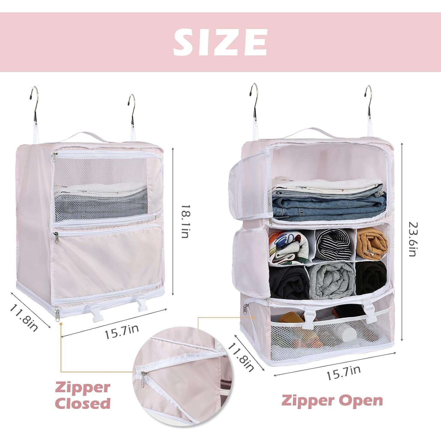 Bolsa de Almacenamiento de Viaje Surblue XXL Rosa Impermeable