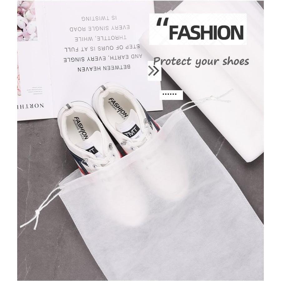 30 Bolsas de Almacenamiento para Zapatos Ecológicas 24.89x34.93cm