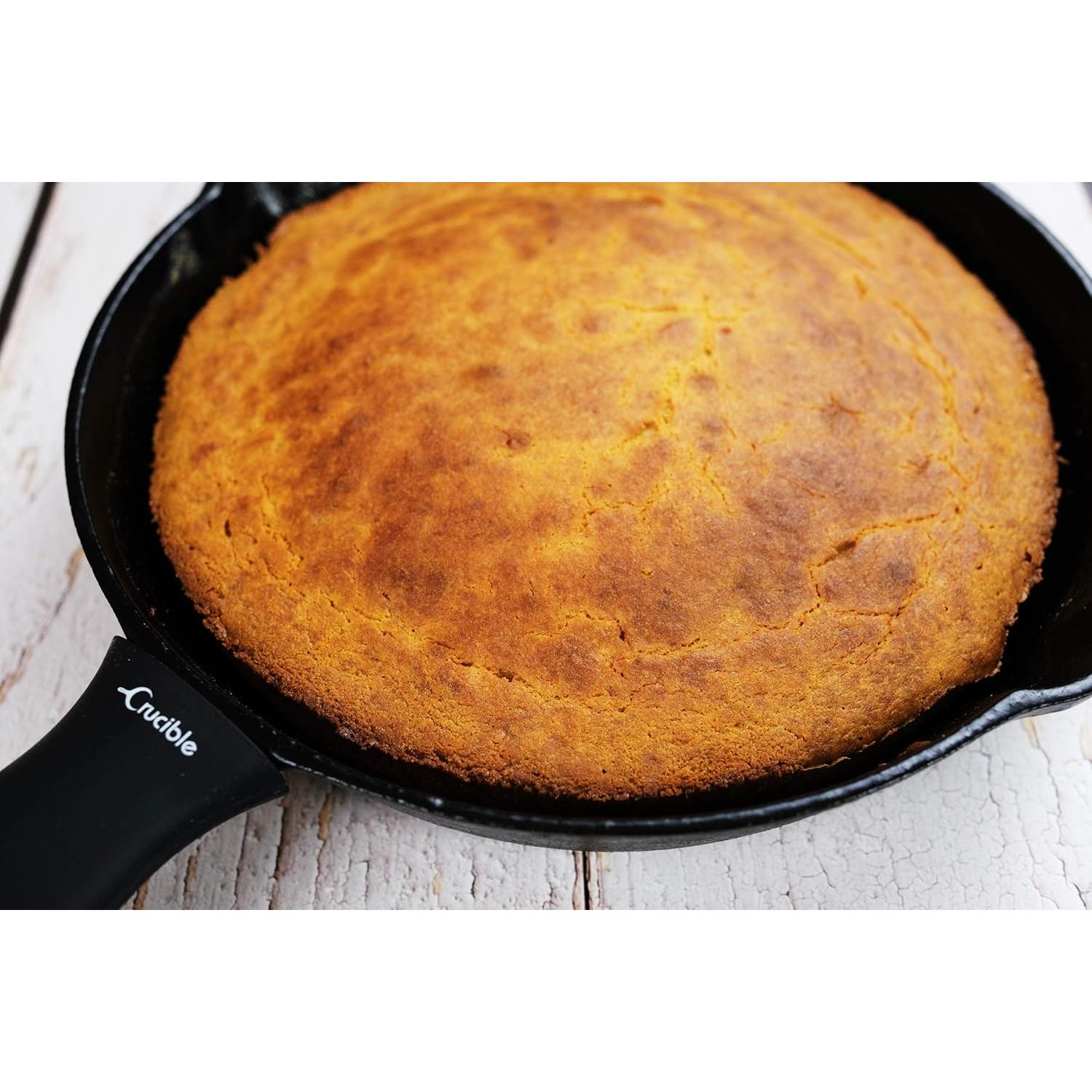 Mango de Silicona para Sartenes Crucible Cookware Grande Negro