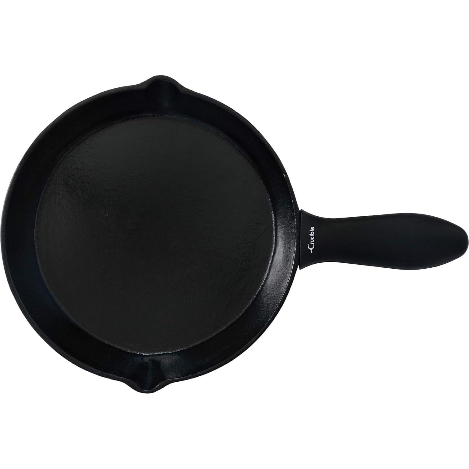 Mango de Silicona para Sartenes Crucible Cookware Grande Negro