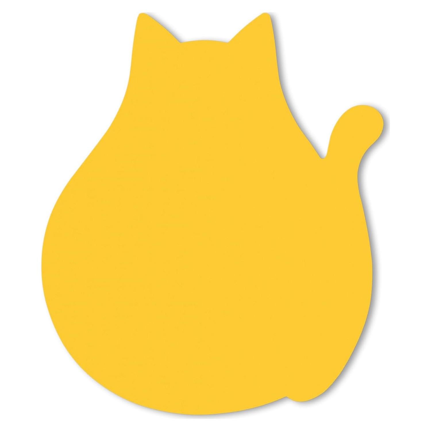 Alfombrilla de Ratón Hsxnam Gato Amarillo 24.5x20.3cm Antideslizante