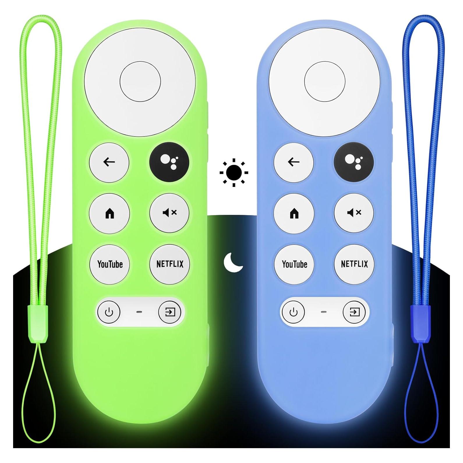 Funda de Silicona Brillante para Control Remoto Google Chromecast