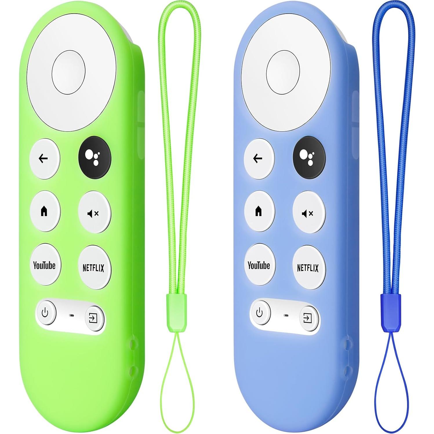 Funda de Silicona Brillante para Control Remoto Google Chromecast