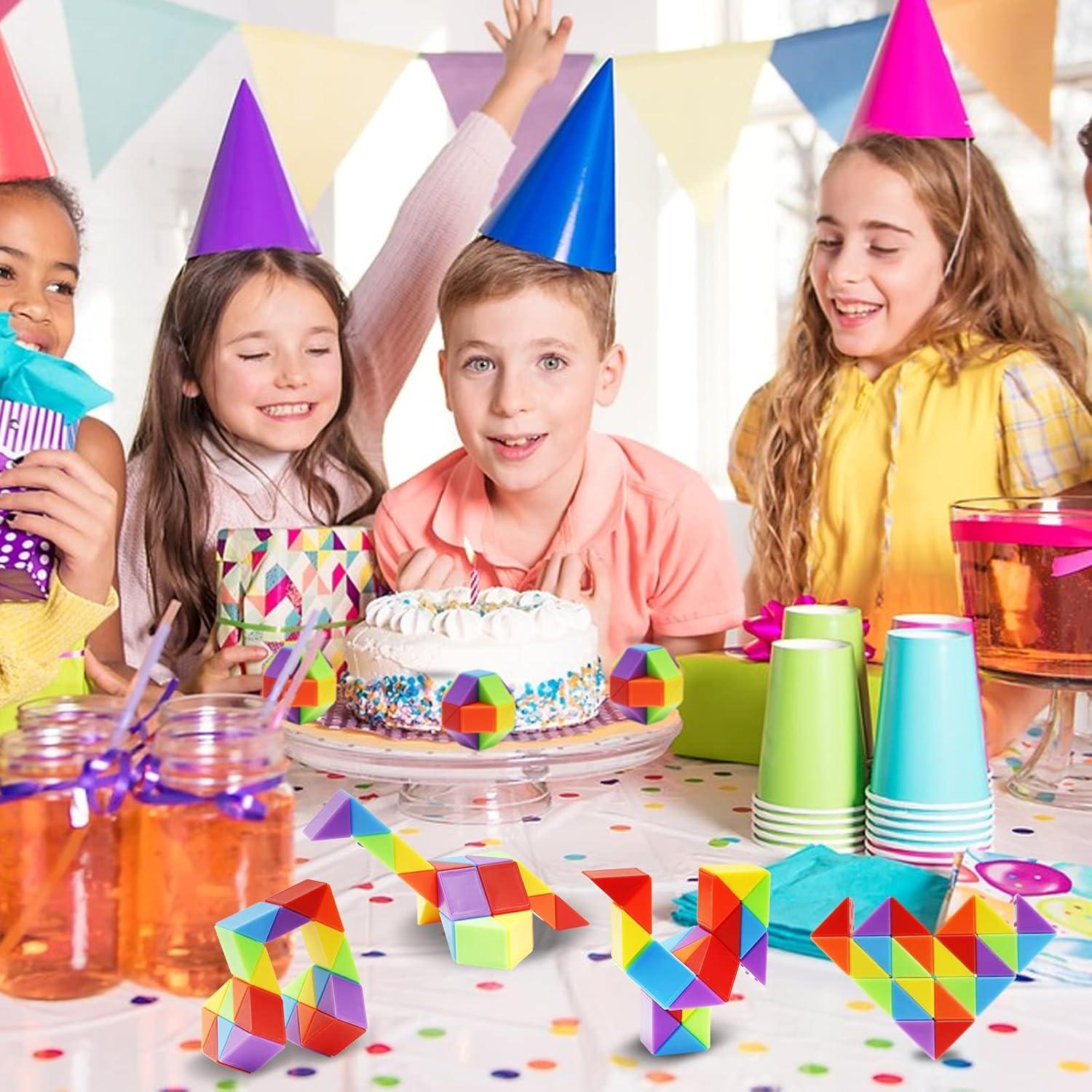 30 Juguetes de Rompecabezas Retorcidos Ganowo Arcoíris