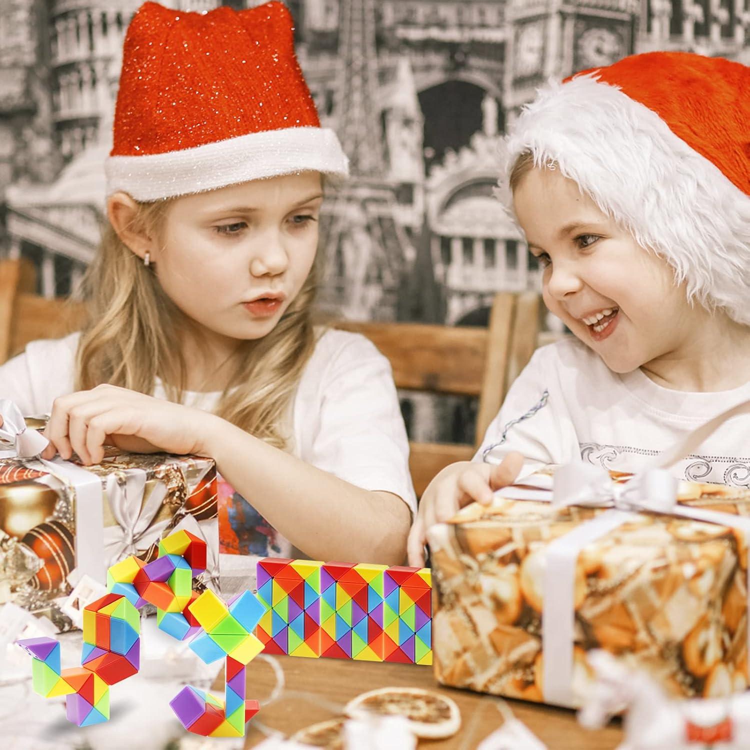 30 Juguetes de Rompecabezas Retorcidos Ganowo Arcoíris