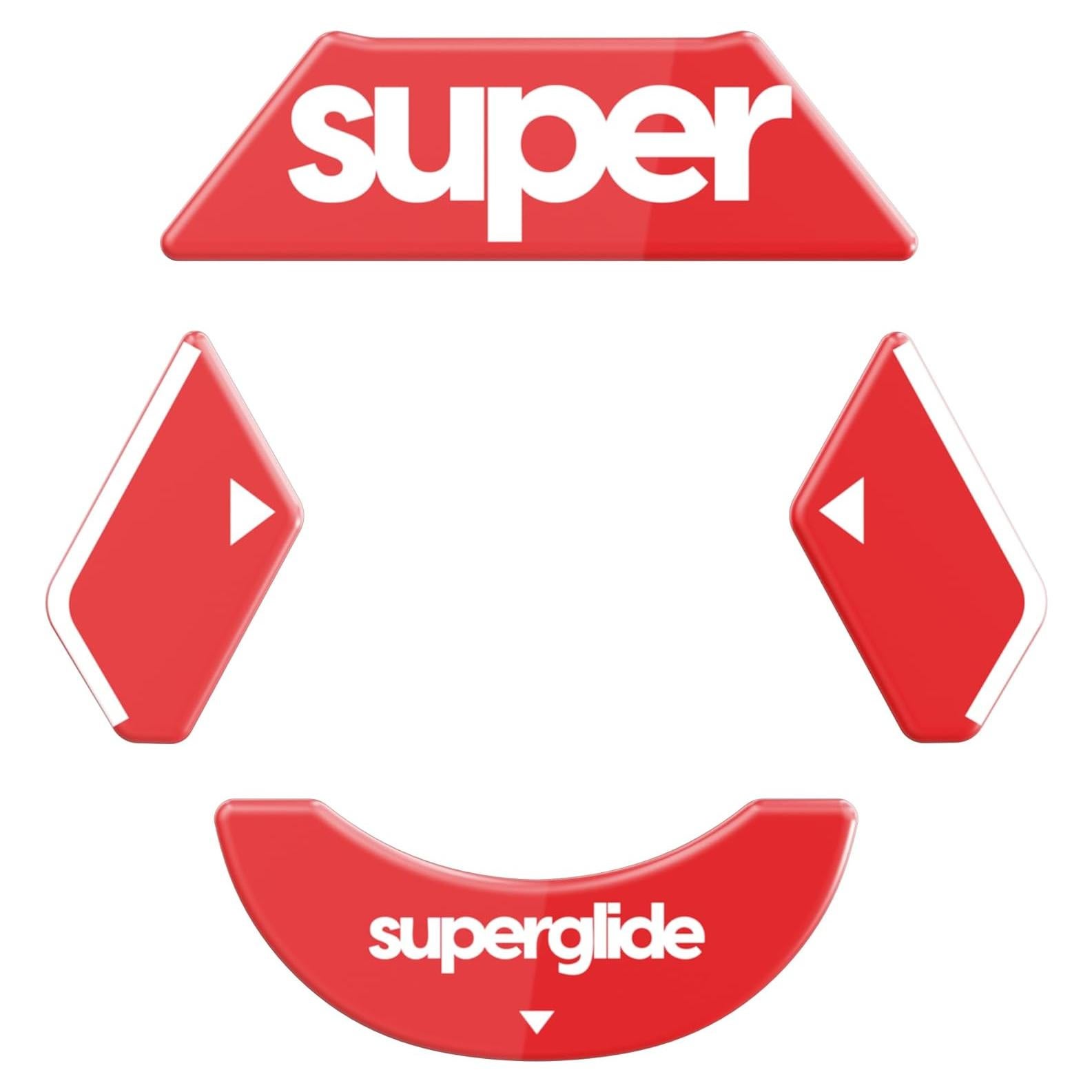 Superglide 2 - Superficie Texturizada para Ratón Logitech G900/903 Rojo