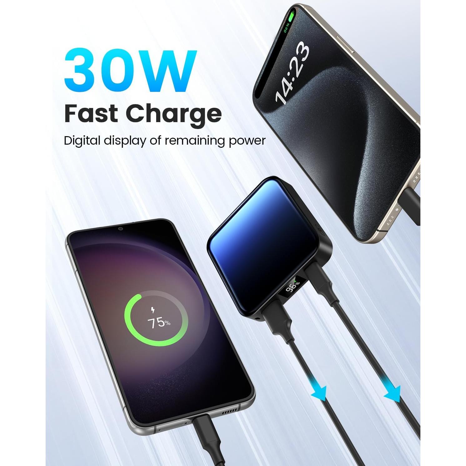 Banco de Energía 10000mAh Shenzhen Meimei Carga Rápida USB-C