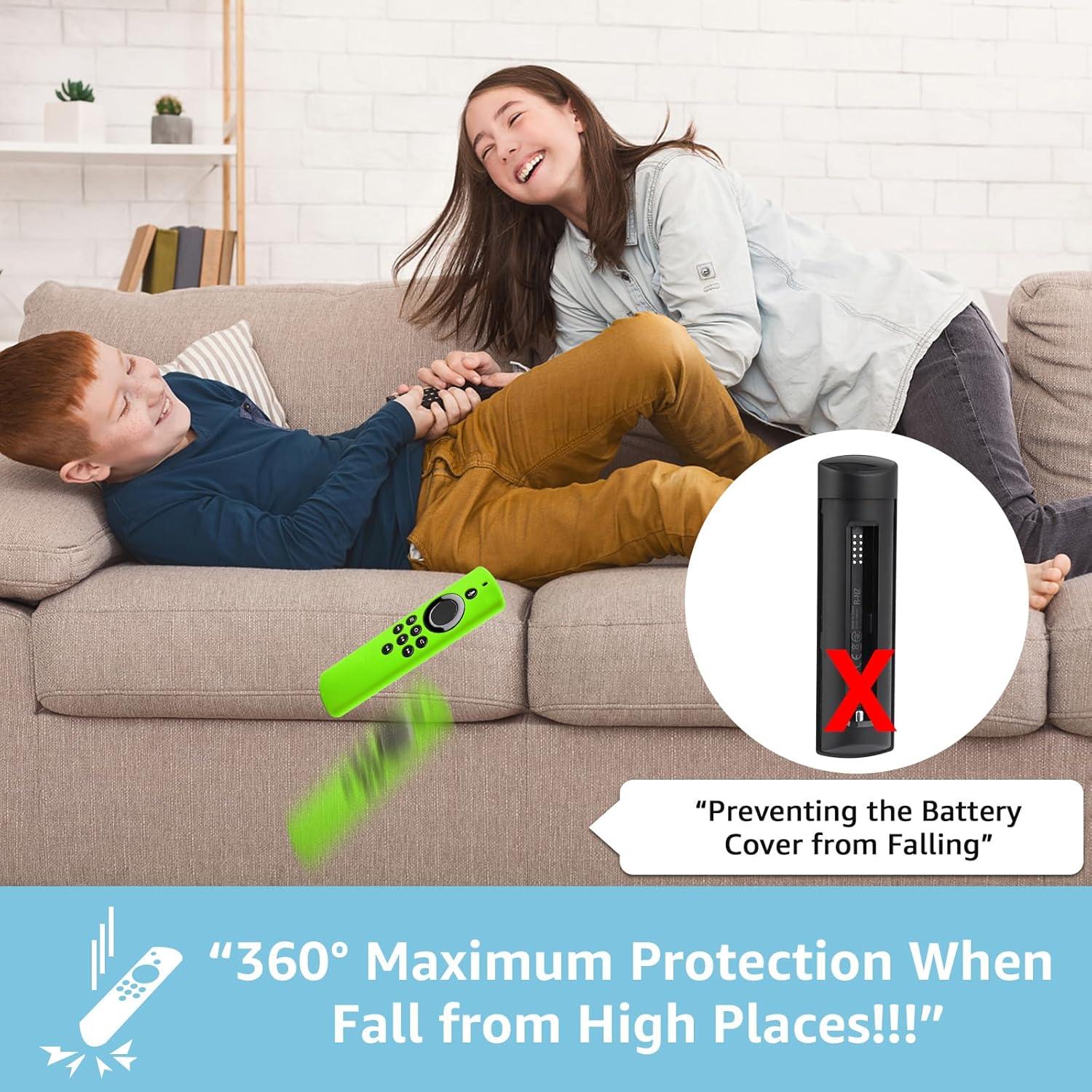 Funda de Silicona para Control Remoto TV Stick Lite 2020 - 2 Piezas