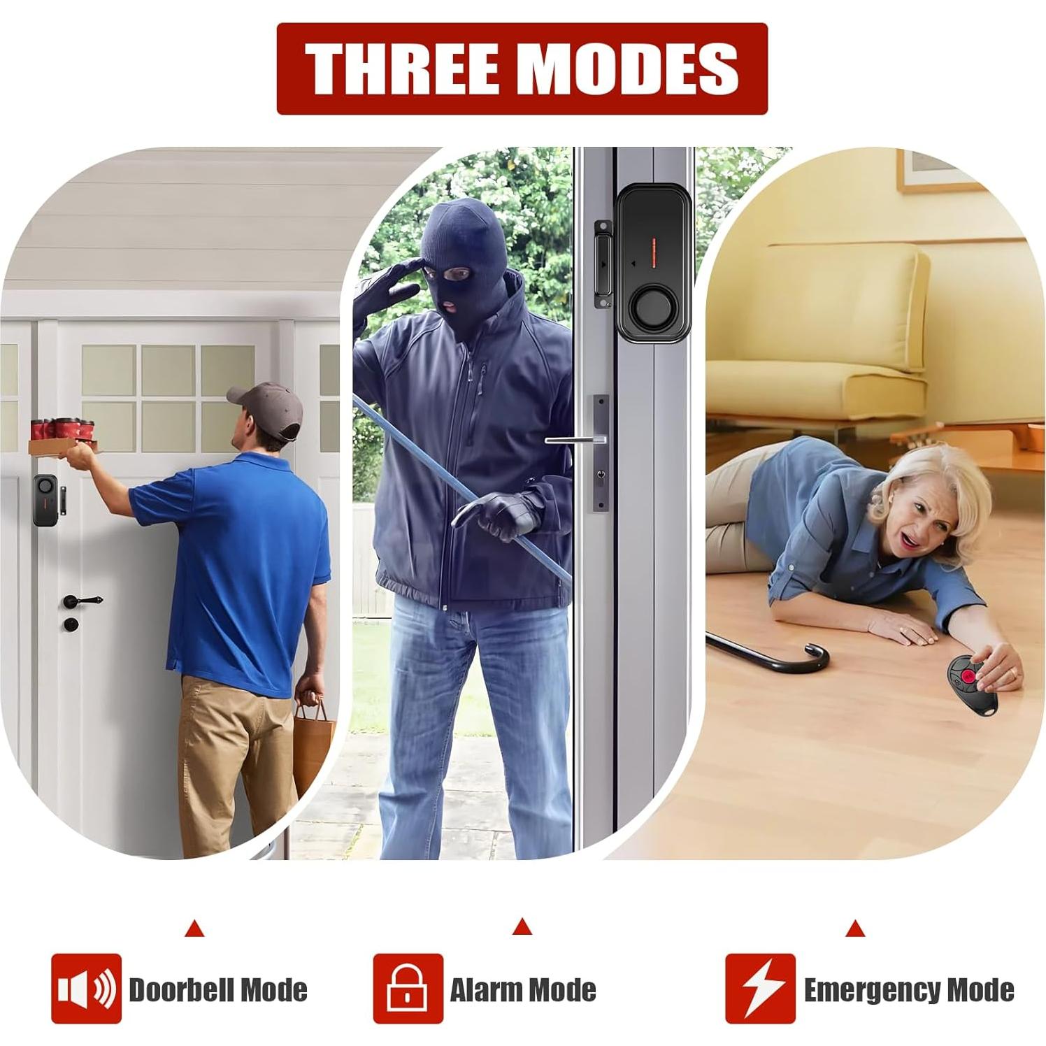 Alarma de Puerta Inalámbrica Kofeen SF06R-1T1 IP66 110dB