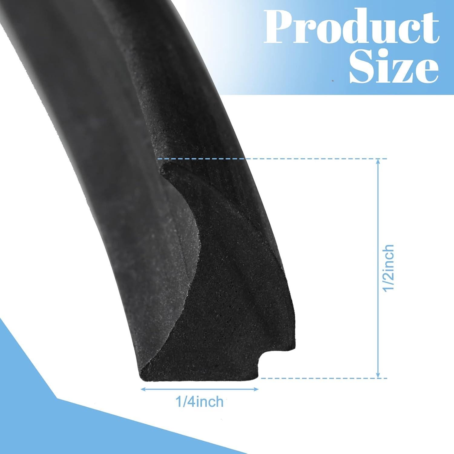 Tira de Sello de Goma Kingdder 5.7 m para Ventanas de RV