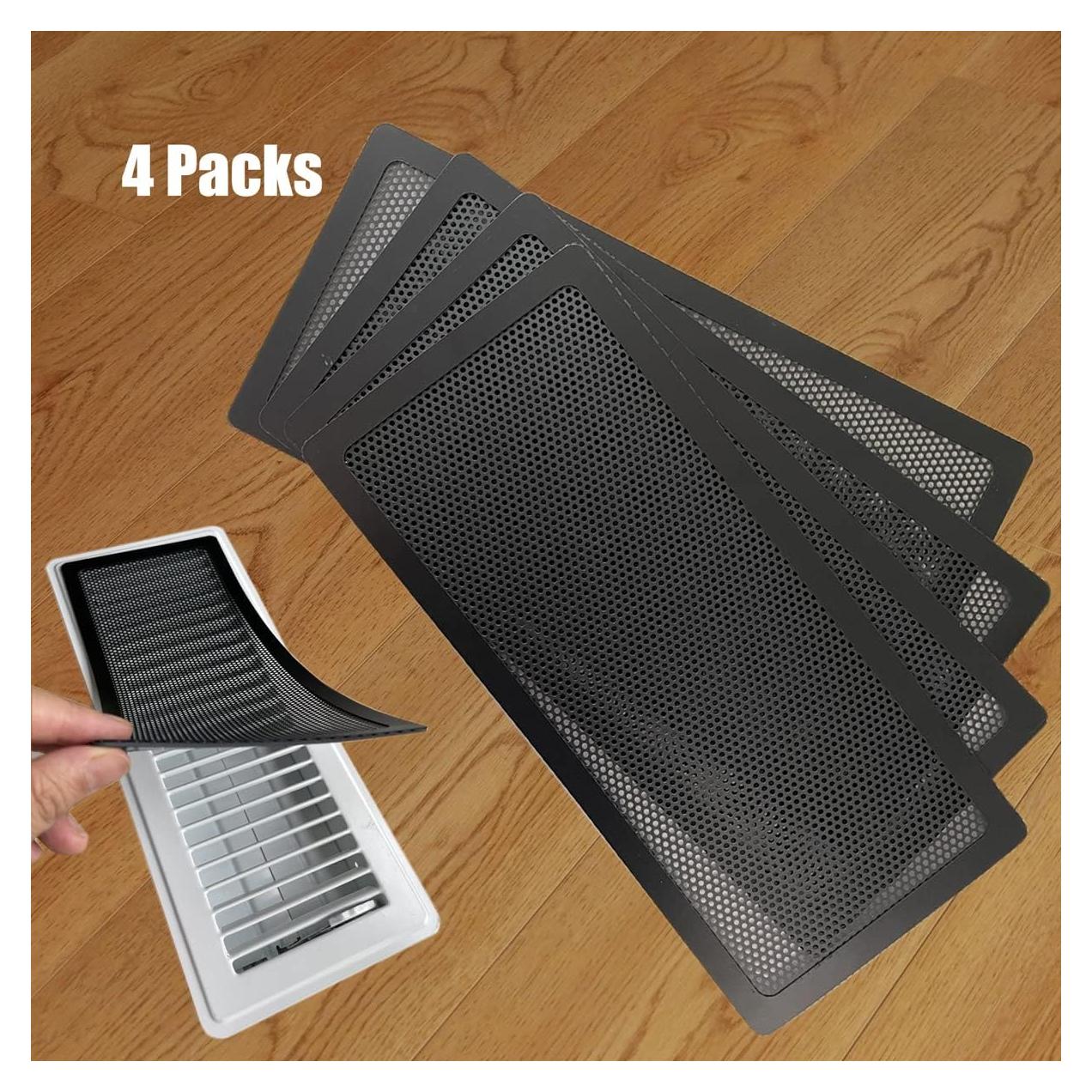 Cubierta de Registro de Piso Magnética NOMM 10x25.4cm - Paquete de 4