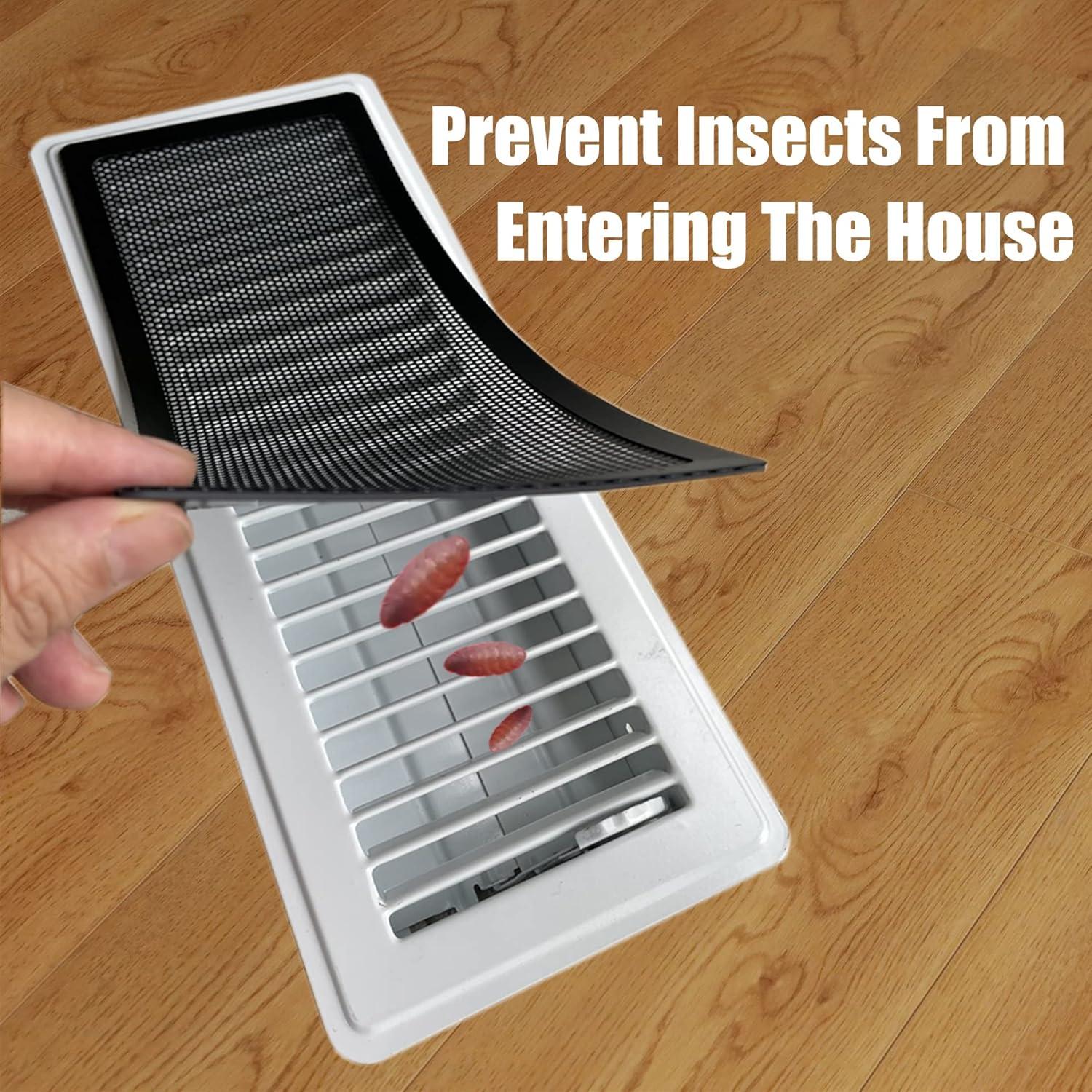 Cubierta de Registro de Piso Magnética NOMM 10x25.4cm - Paquete de 4