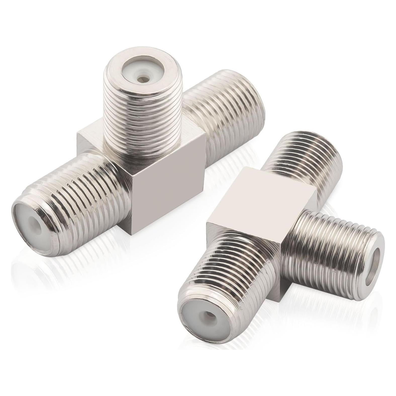 Divisor Coaxial F Tipo 3 Vías RG6 X~wind 2 Pcs