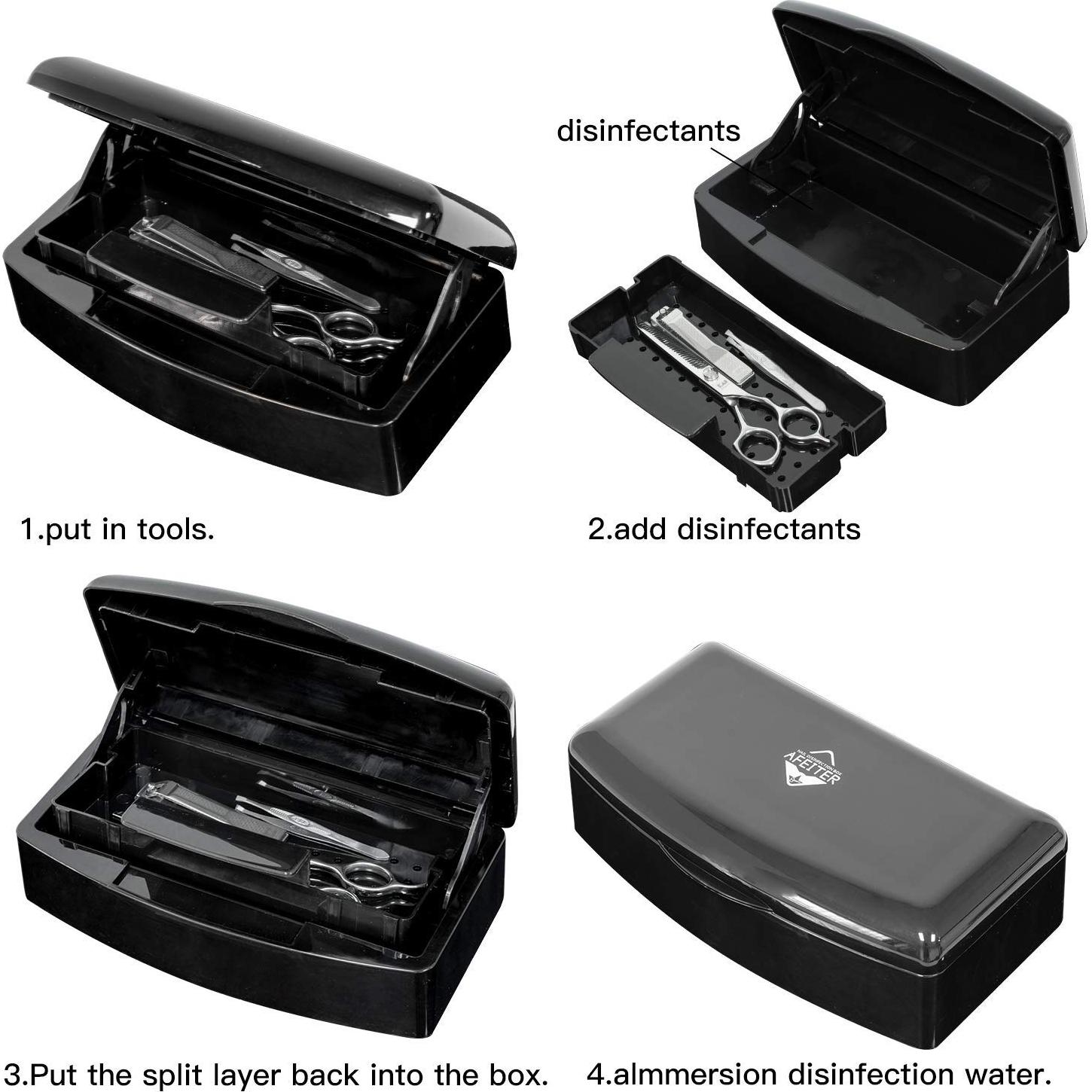 Caja Esterilizadora de Herramientas de Uñas Aifeiter 22x10x7cm