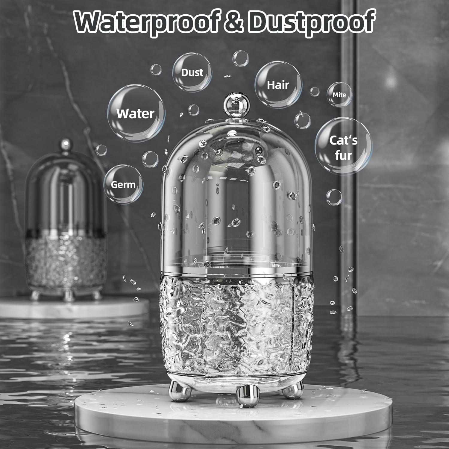 Soporte Rotatorio para Brochas de Maquillaje JUPITER WARRIOR 360°