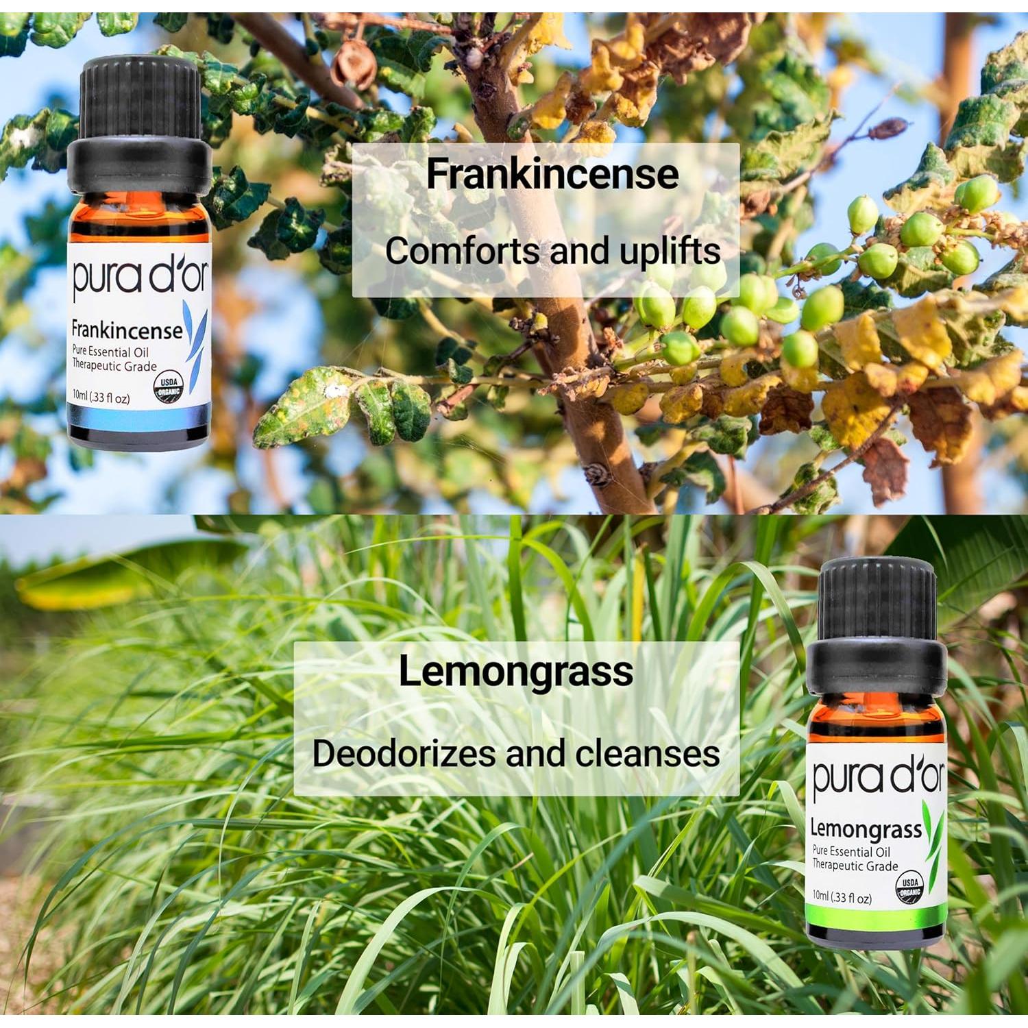 Set de Aceites Esenciales PURA D'OR Perfect10 - 10x10ml