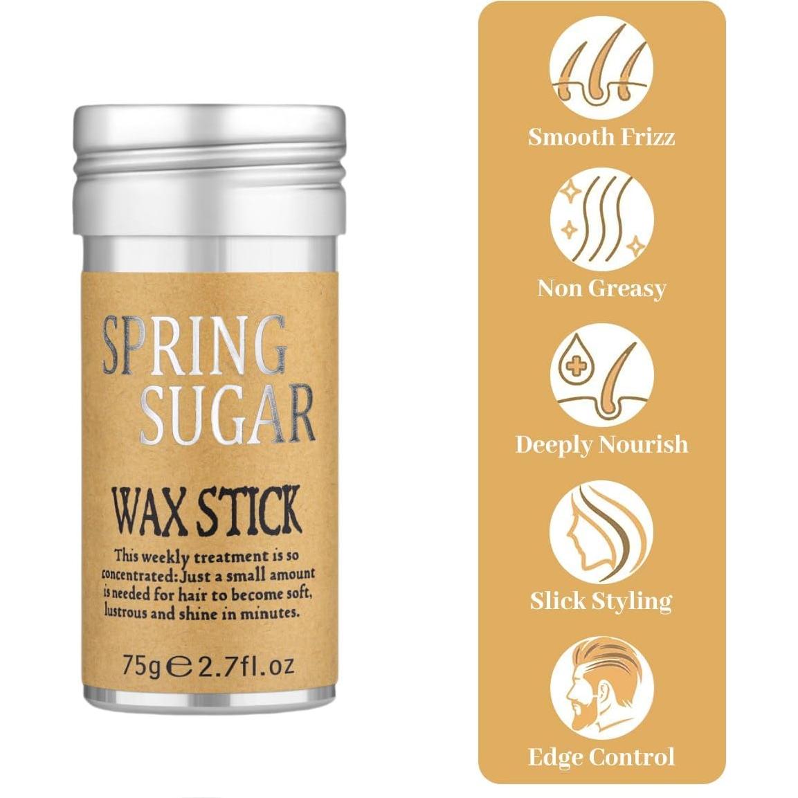 Set de Cera para el Cabello SPRINGSUGAR + 3 Peines Estilizador