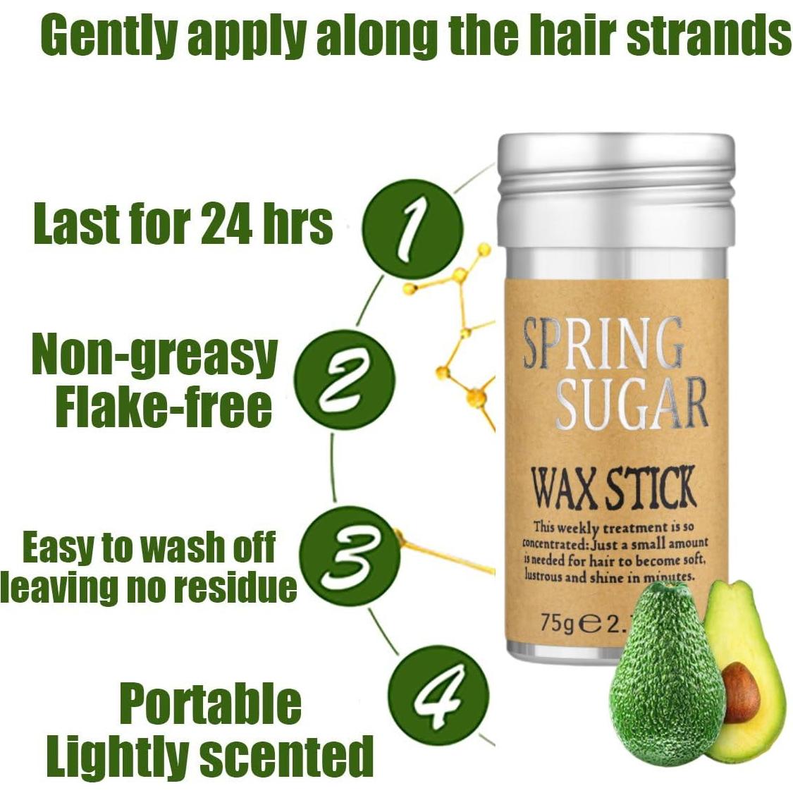 Set de Cera para el Cabello SPRINGSUGAR + 3 Peines Estilizador