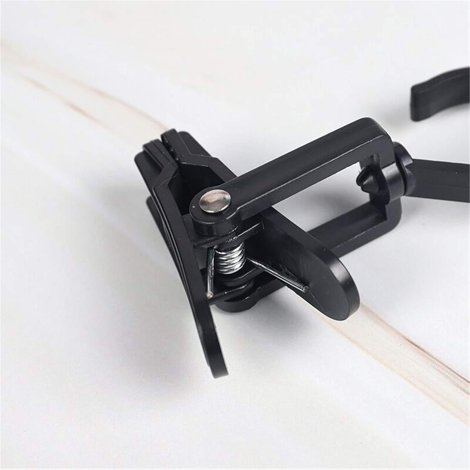 10 Ganchos Colgantes Giratorios Wenplus 10.9 cm Plástico Negro