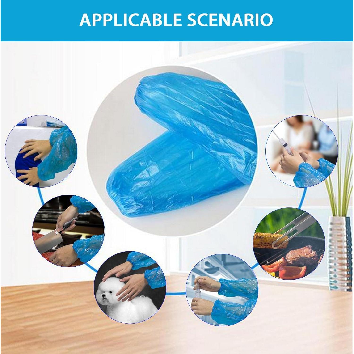 Cubiertas desechables FIPASEN para brazos 200PCS - Azul