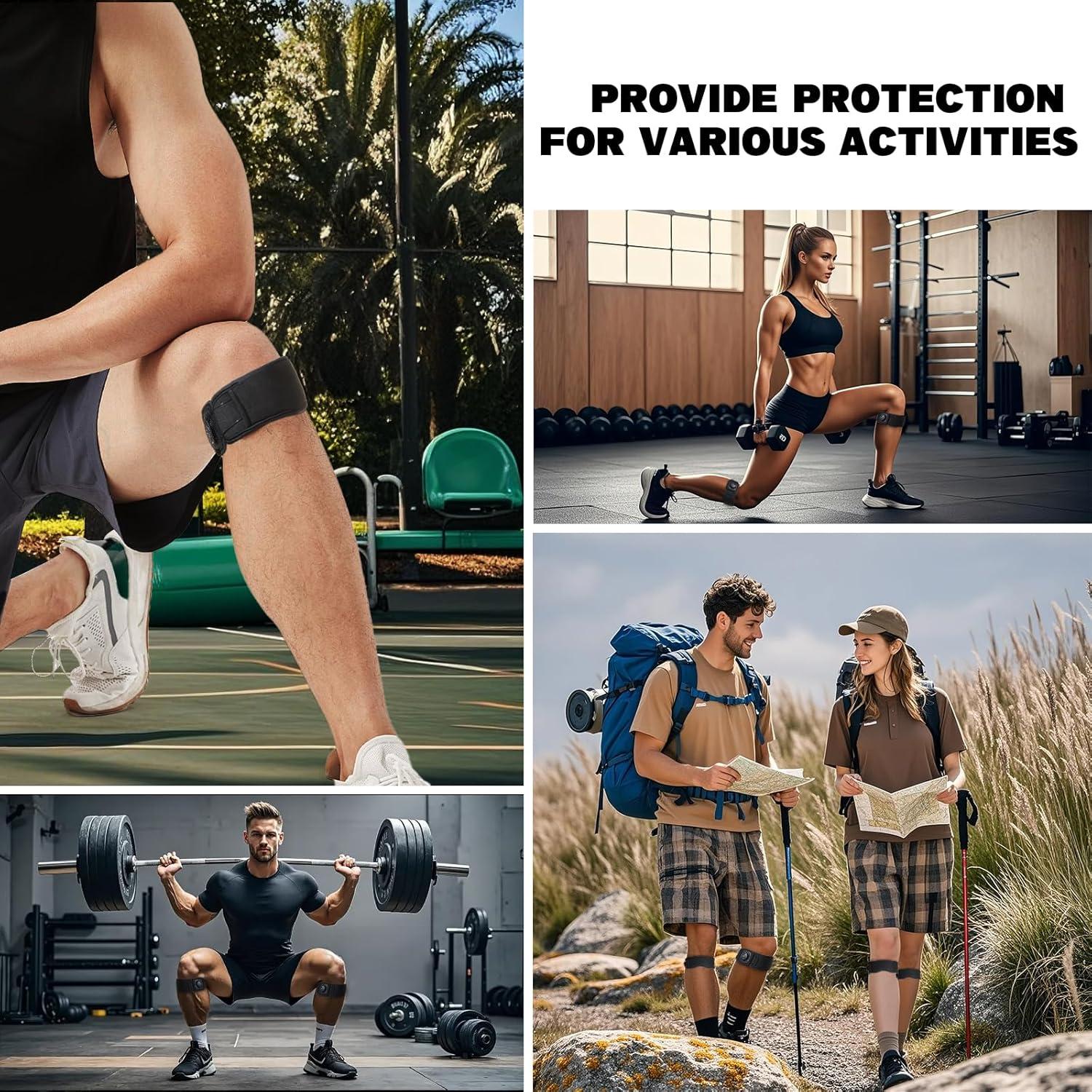 Correa de Soporte para Tendón Patelar GANGSHENG - Ajustable Pequeña