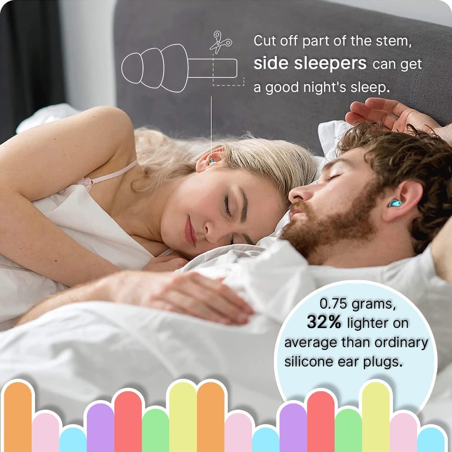 Tapones para oídos Tiankohelan EP-550, 5 pares de silicona