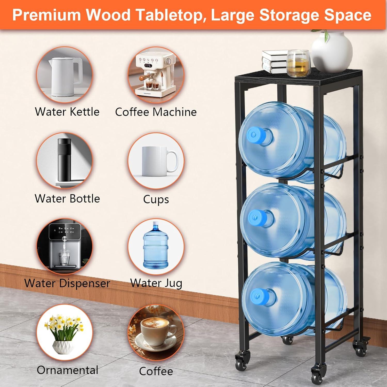 Soporte Organizador para 3 Botellas de Agua Dataroad Selead