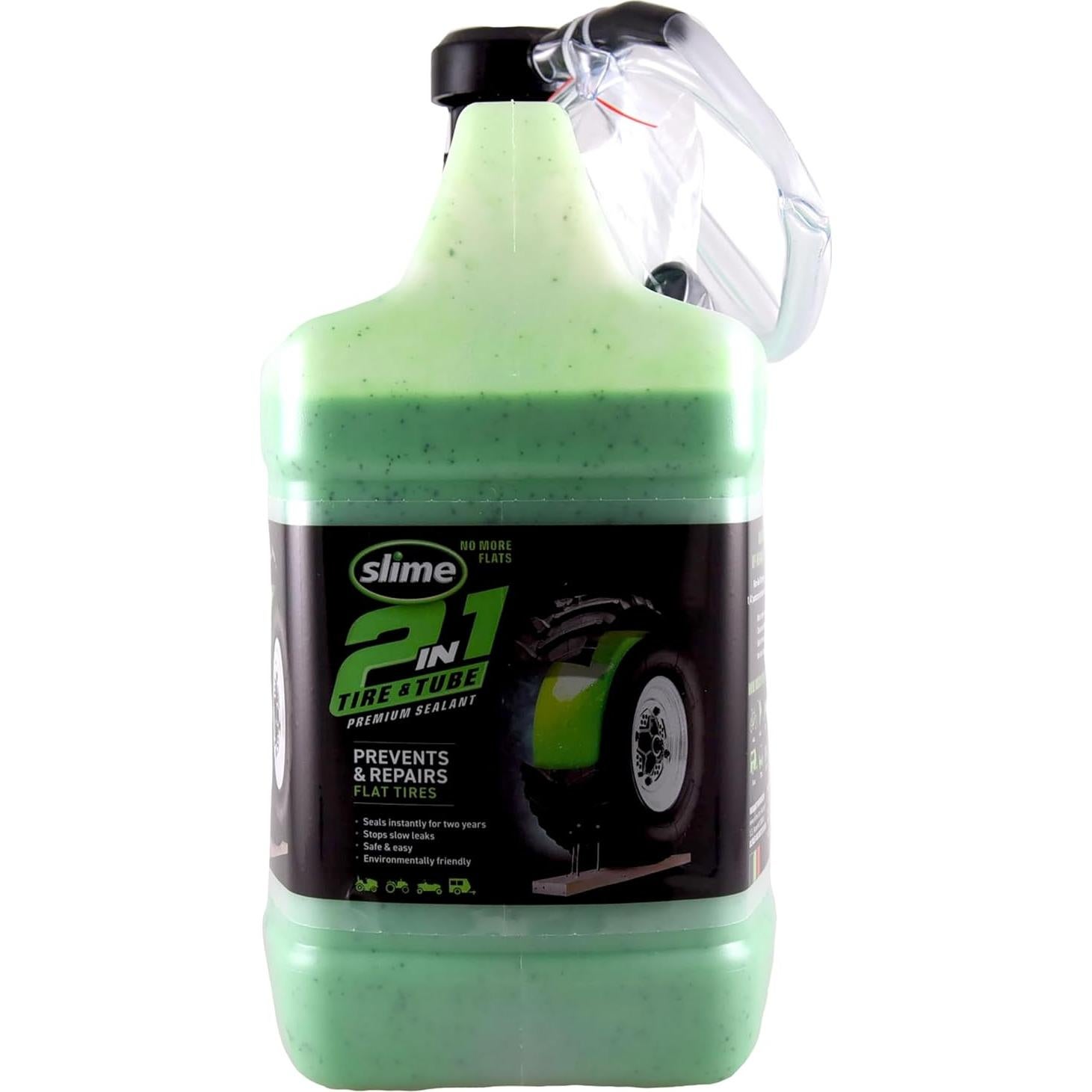 Sellador de Neumáticos y Tubos Slime 10207 2-en-1 1 Galón