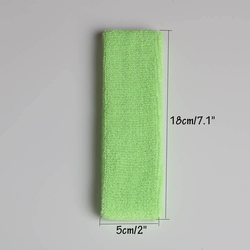 Banda para la cabeza de algodón Hzaiwy - 12 piezas, 18x5 cm