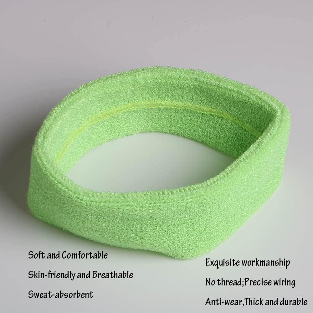 Banda para la cabeza de algodón Hzaiwy - 12 piezas, 18x5 cm