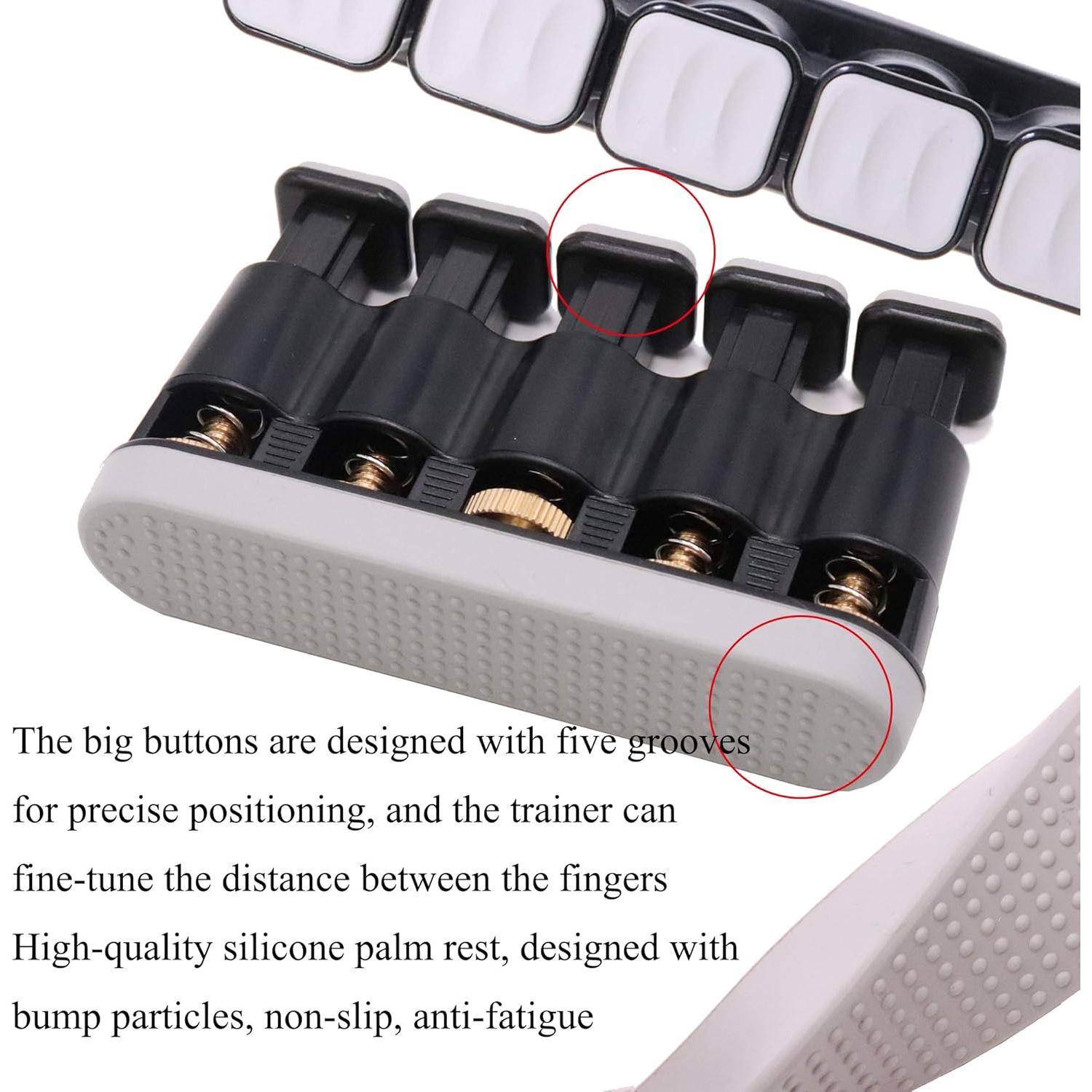 Ejercitador de Dedos DILIMI para Guitarra - Ajustable 1.36 a 3.86 kg