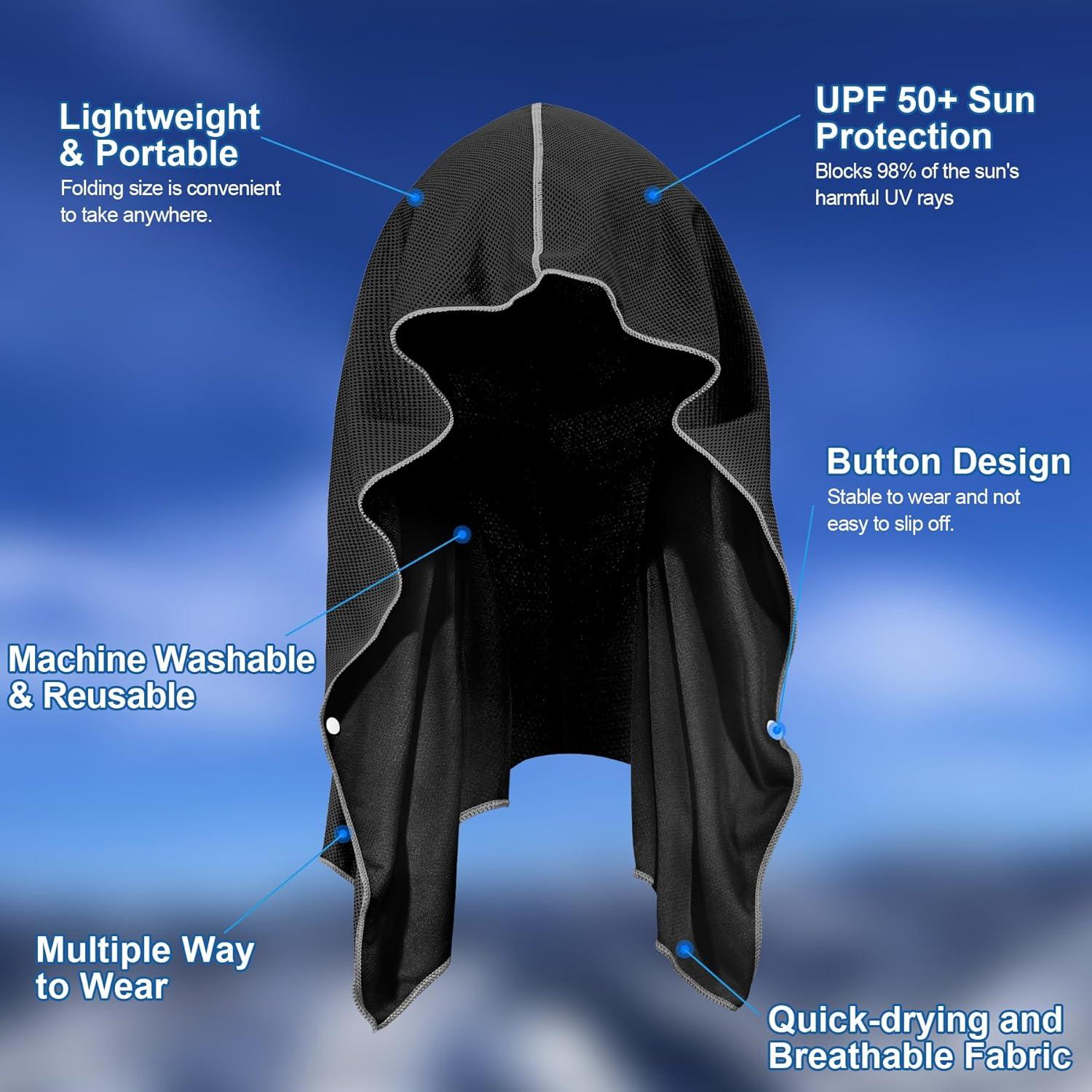 Toalla Refrigerante con Capucha Sukeen - 2 Piezas, Secado Rápido