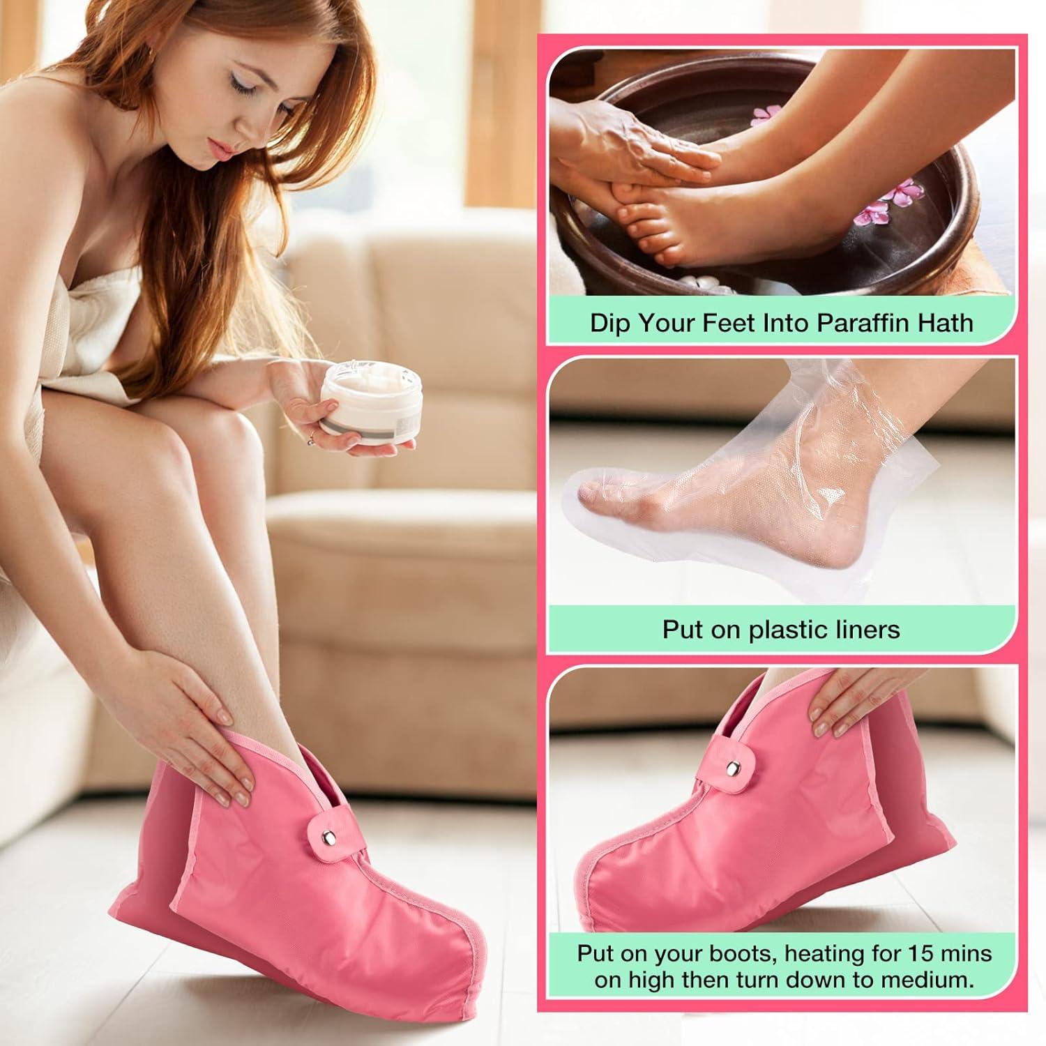 Botines Calentados Noverlife para Cuidado de Pies y Manos