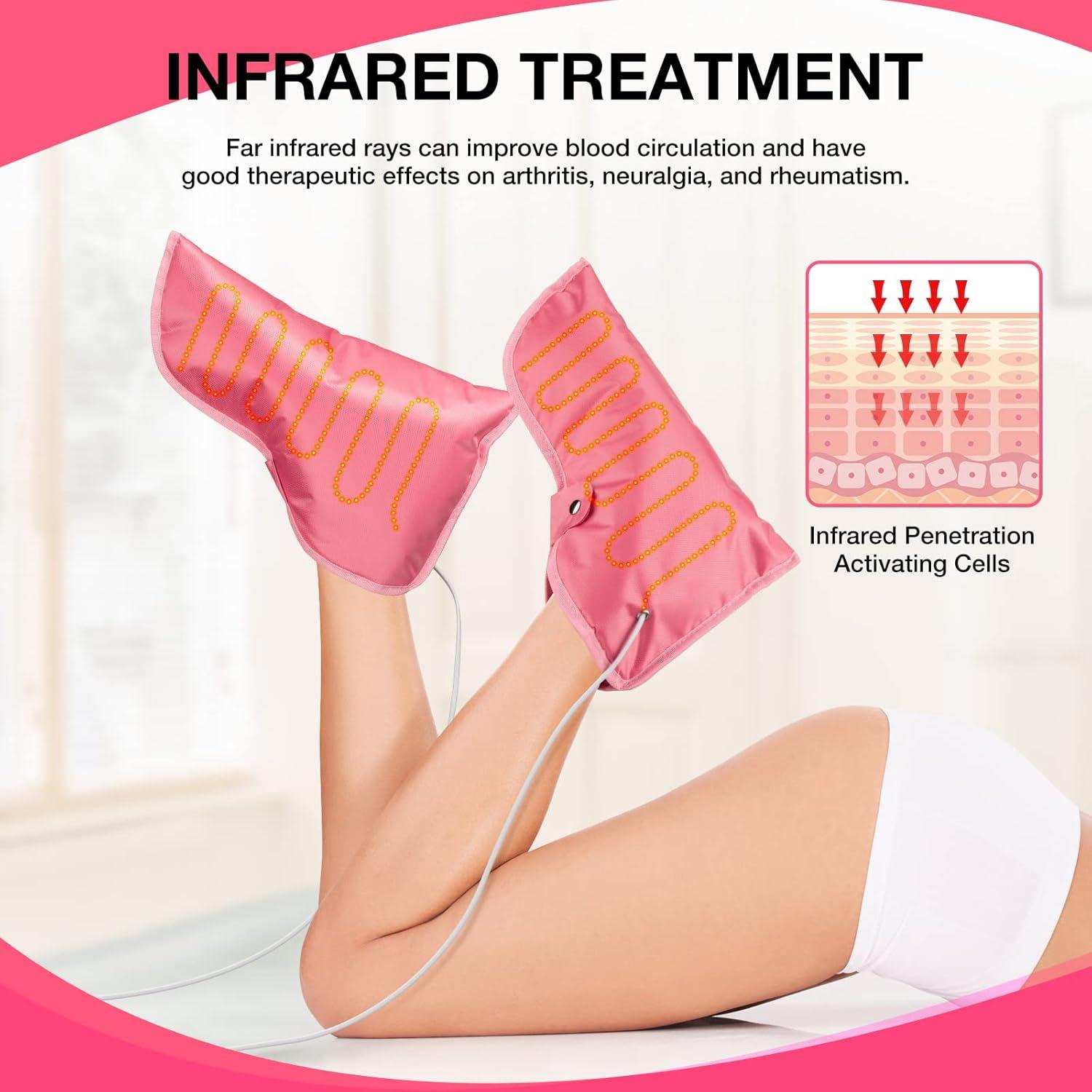 Botines Calentados Noverlife para Cuidado de Pies y Manos