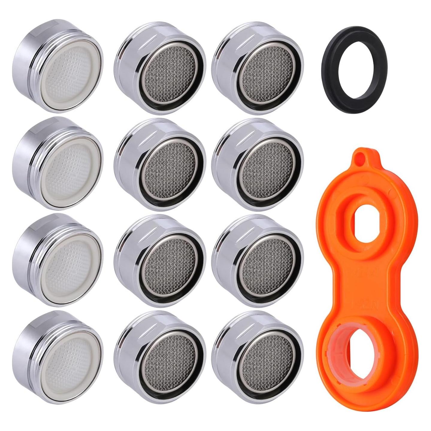 Aireadores de Fregadero KWOKWEI M24 - 12 Piezas Latón