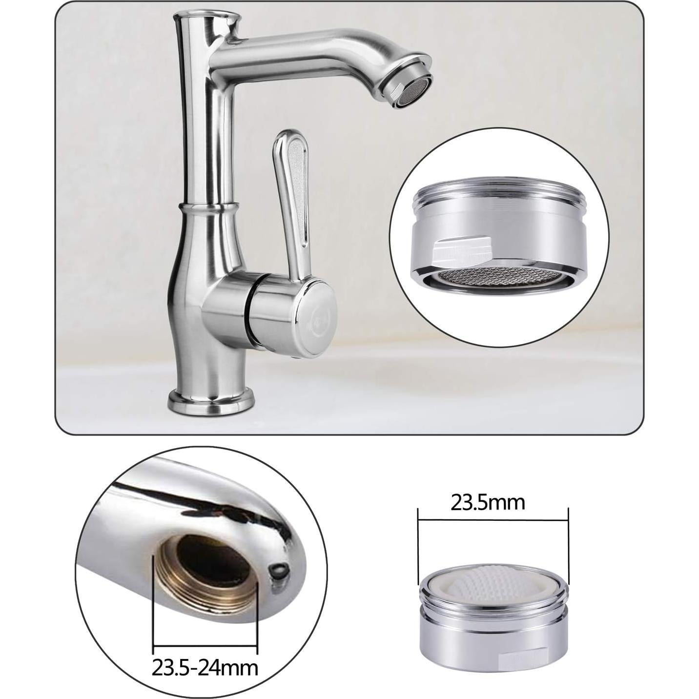 Aireadores de Fregadero KWOKWEI M24 - 12 Piezas Latón