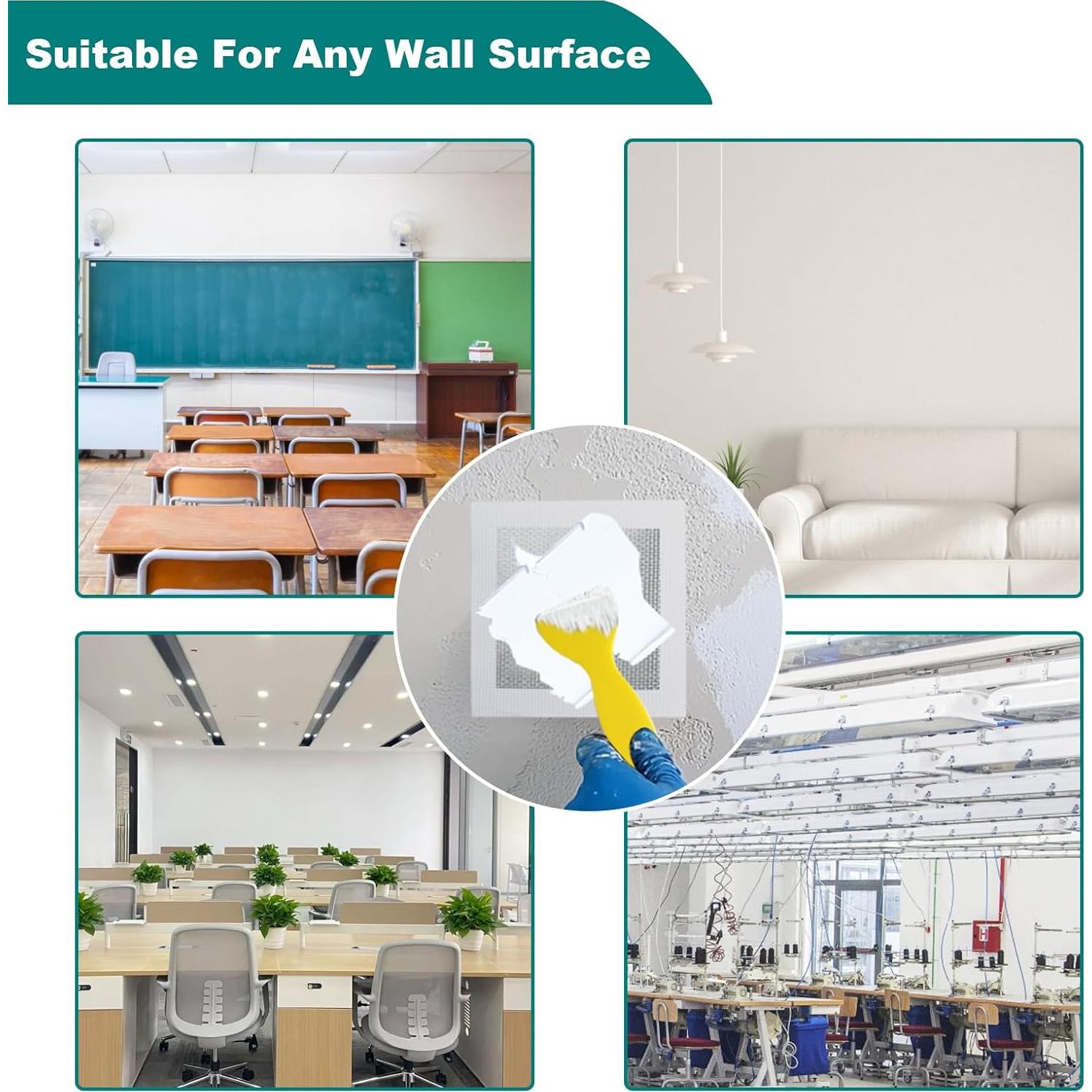 Kit de Reparación de Paneles de Yeso WYIRONG 10 Piezas