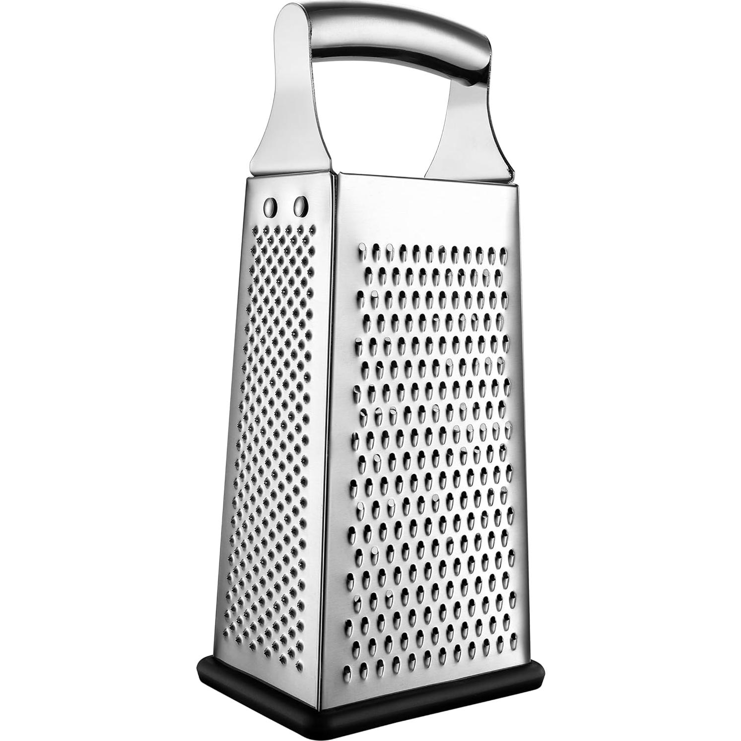 Rallador de Queso Grande Spring Chef de Acero Inoxidable