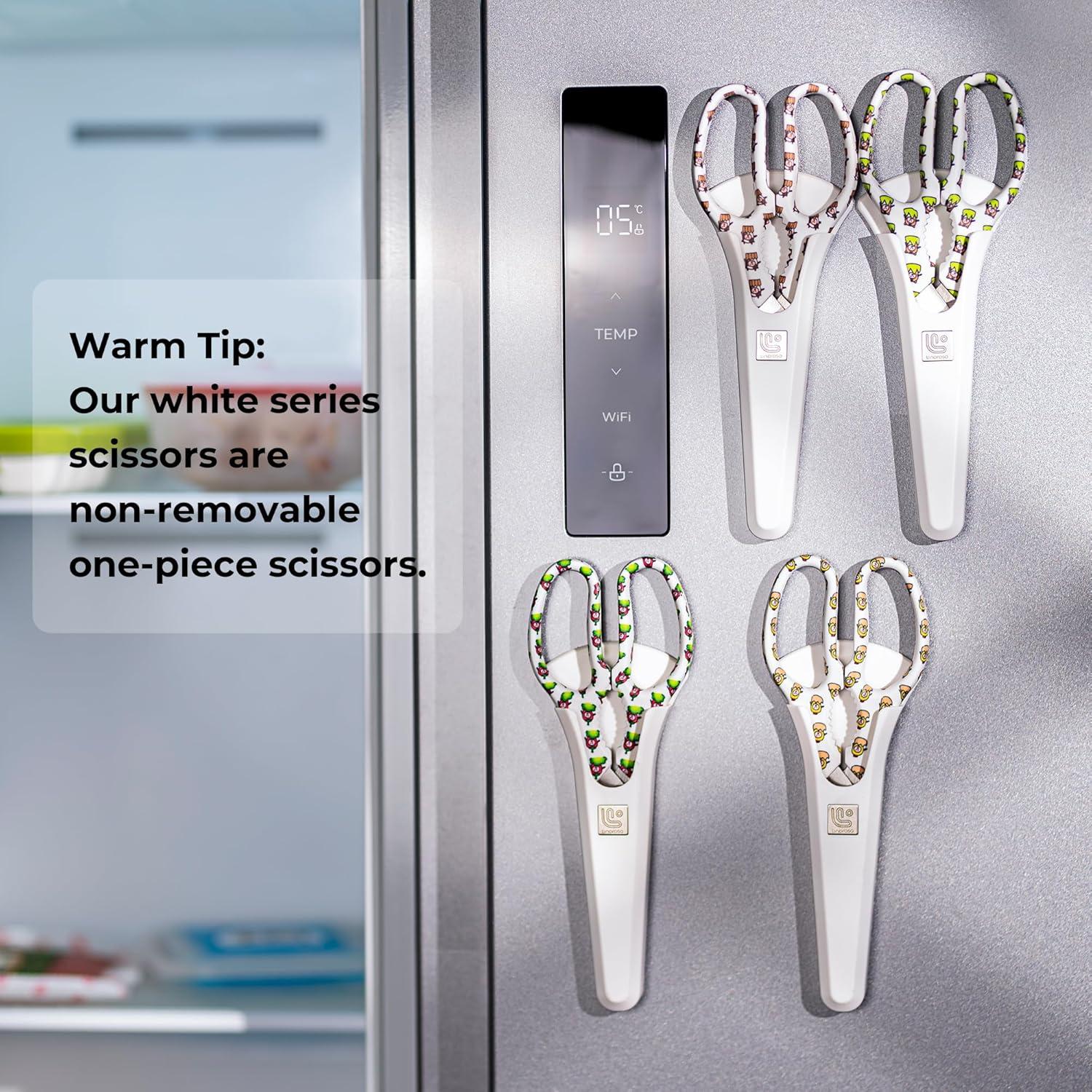 Tijeras de Cocina Linoroso 20.6 cm Acero Japonés Magnéticas