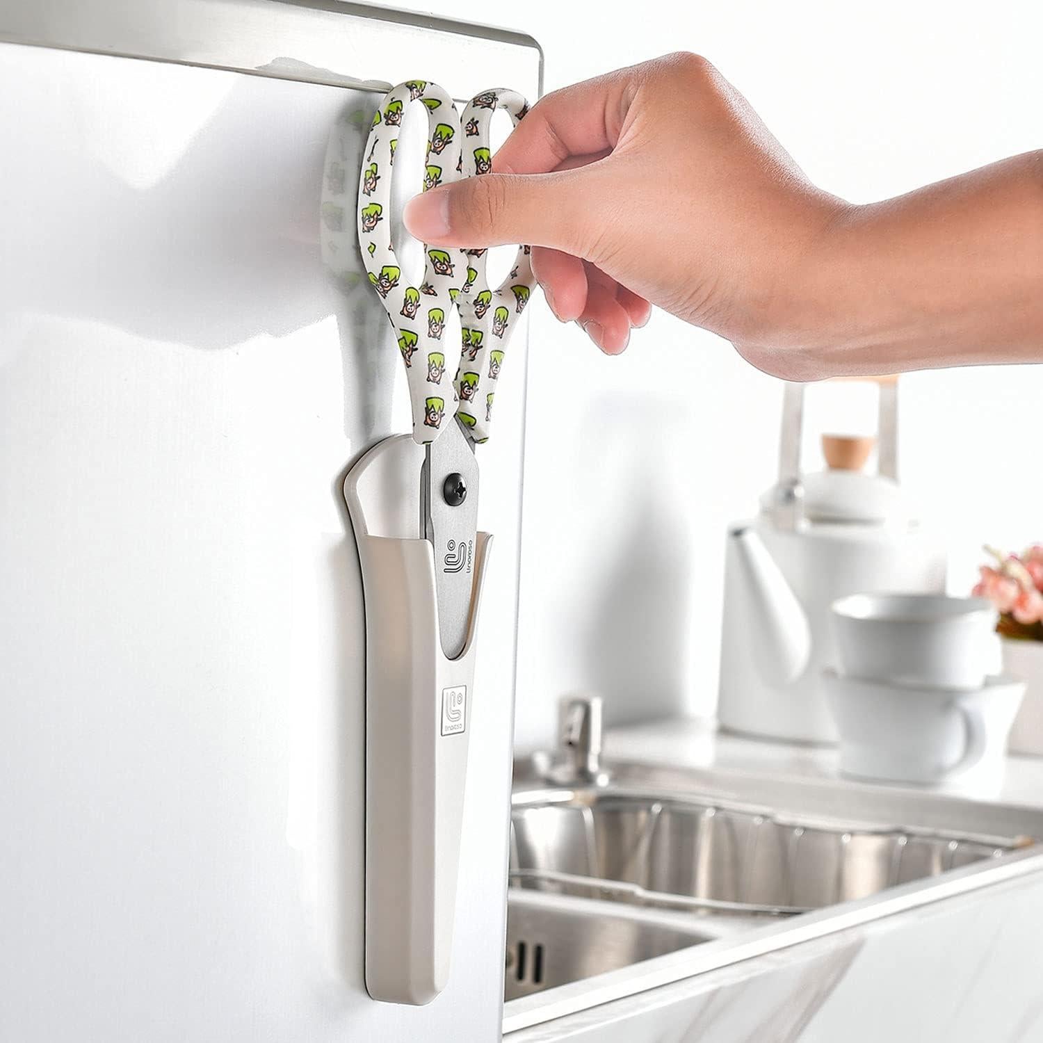 Tijeras de Cocina Linoroso 20.6 cm Acero Japonés Magnéticas