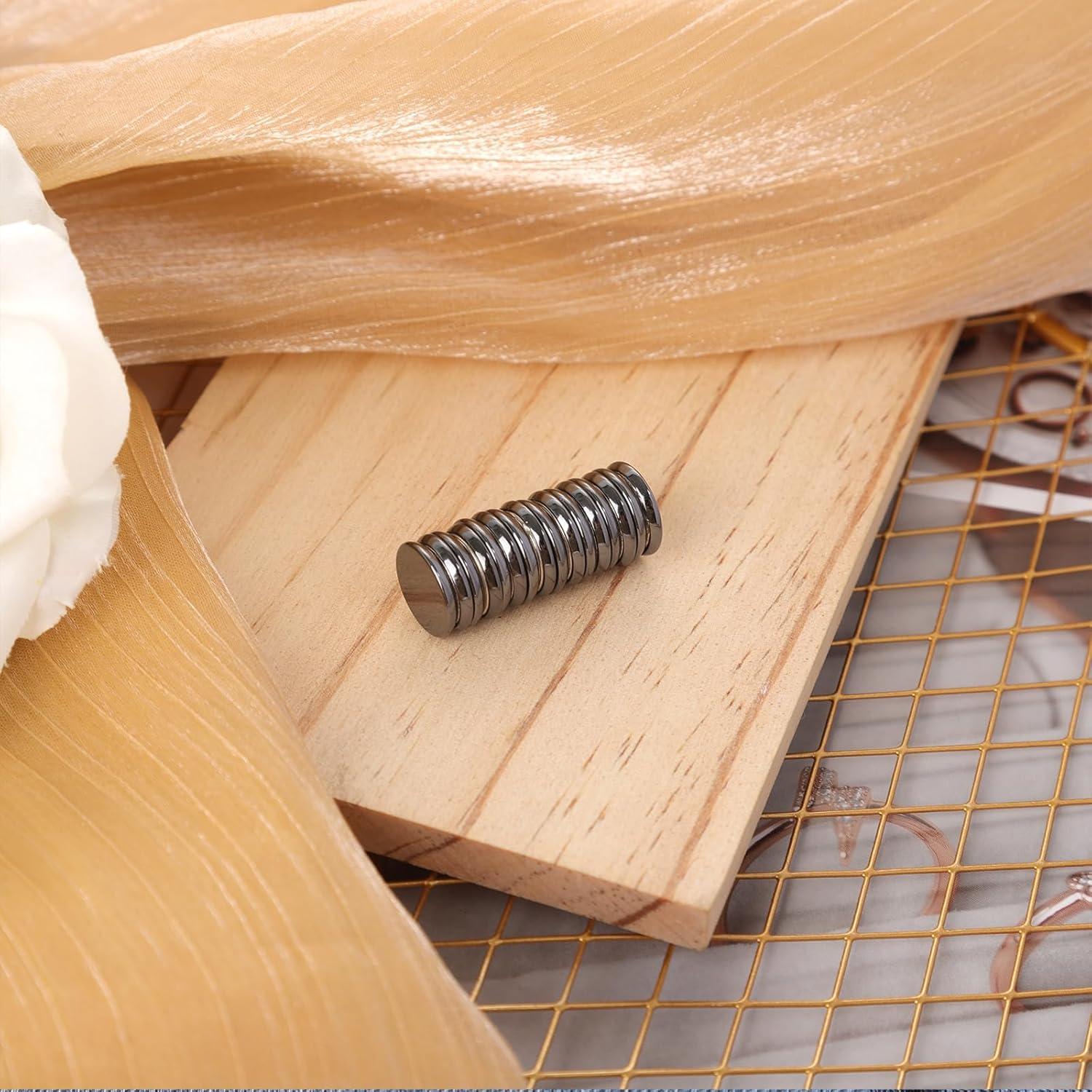 8 Alfileres Magnéticos para Hijab PEUTIER - Cierre Sin Agujas Negro