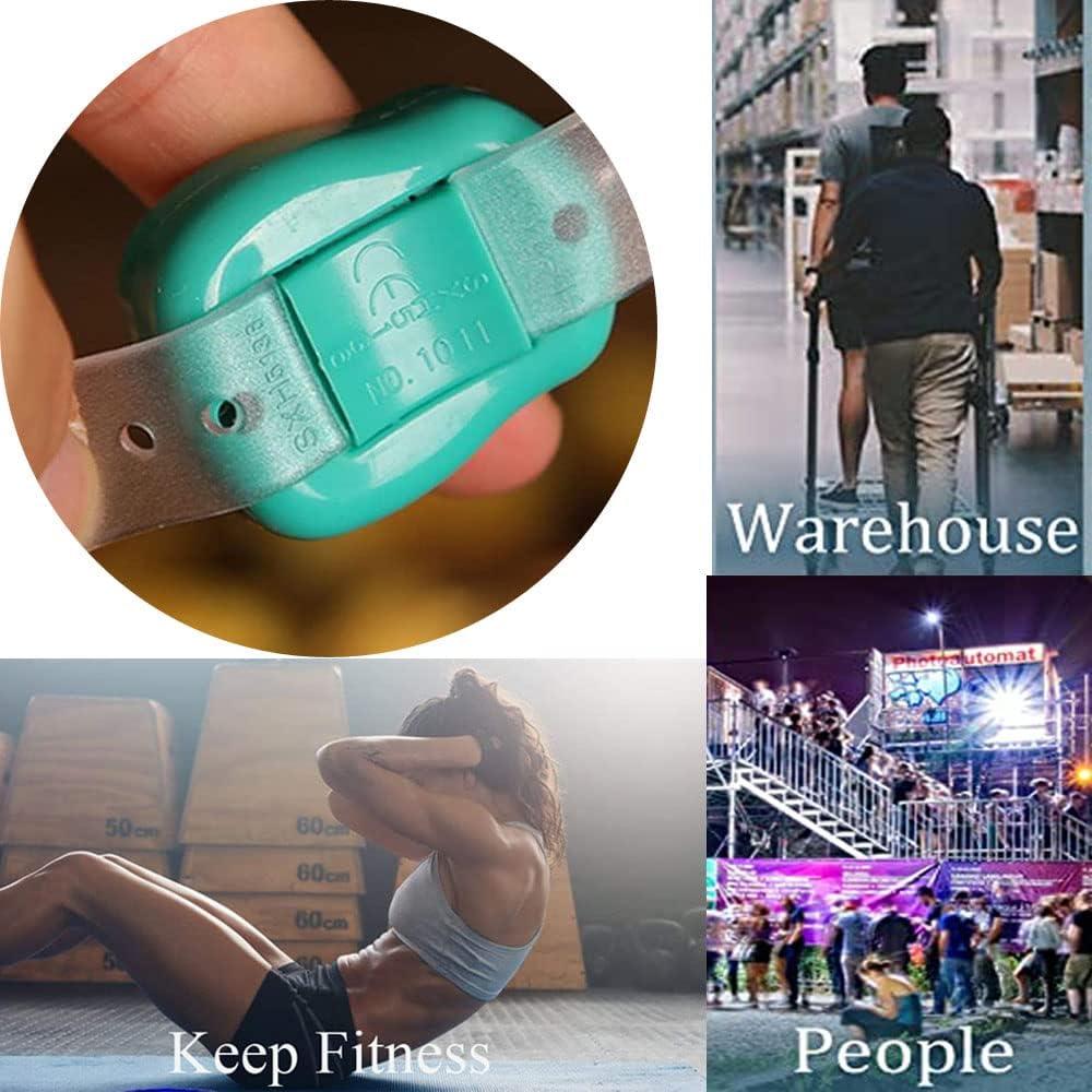 Contador de Dedos Electrónico TESEAS - Paquete de 6 Unidades LED